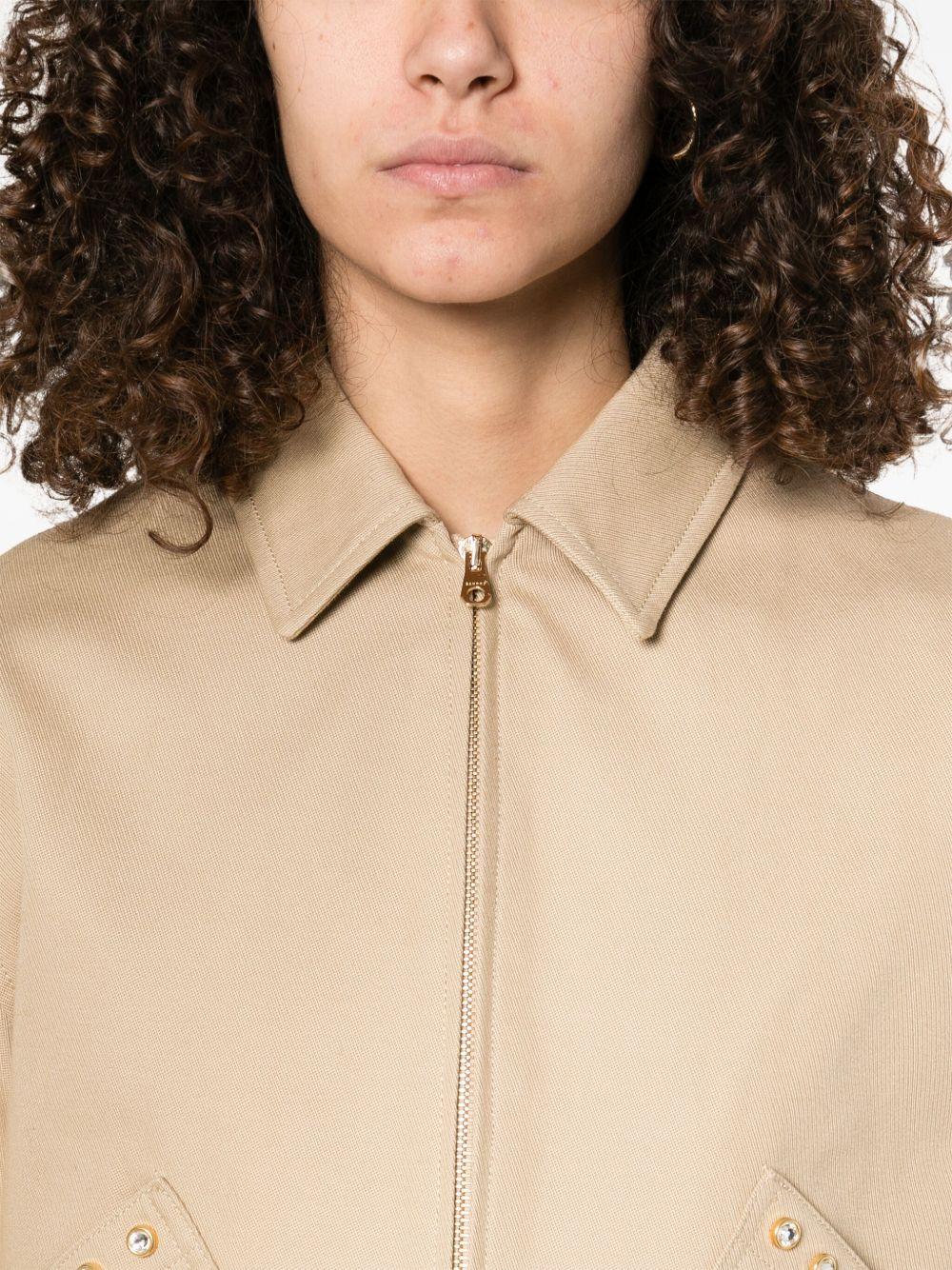 cropped shirt jacket Product Image
