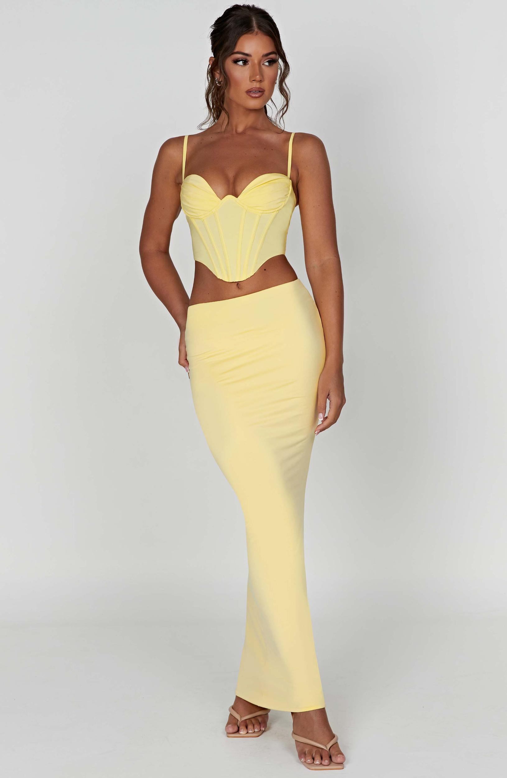 Maddie Corset - Lemon Product Image