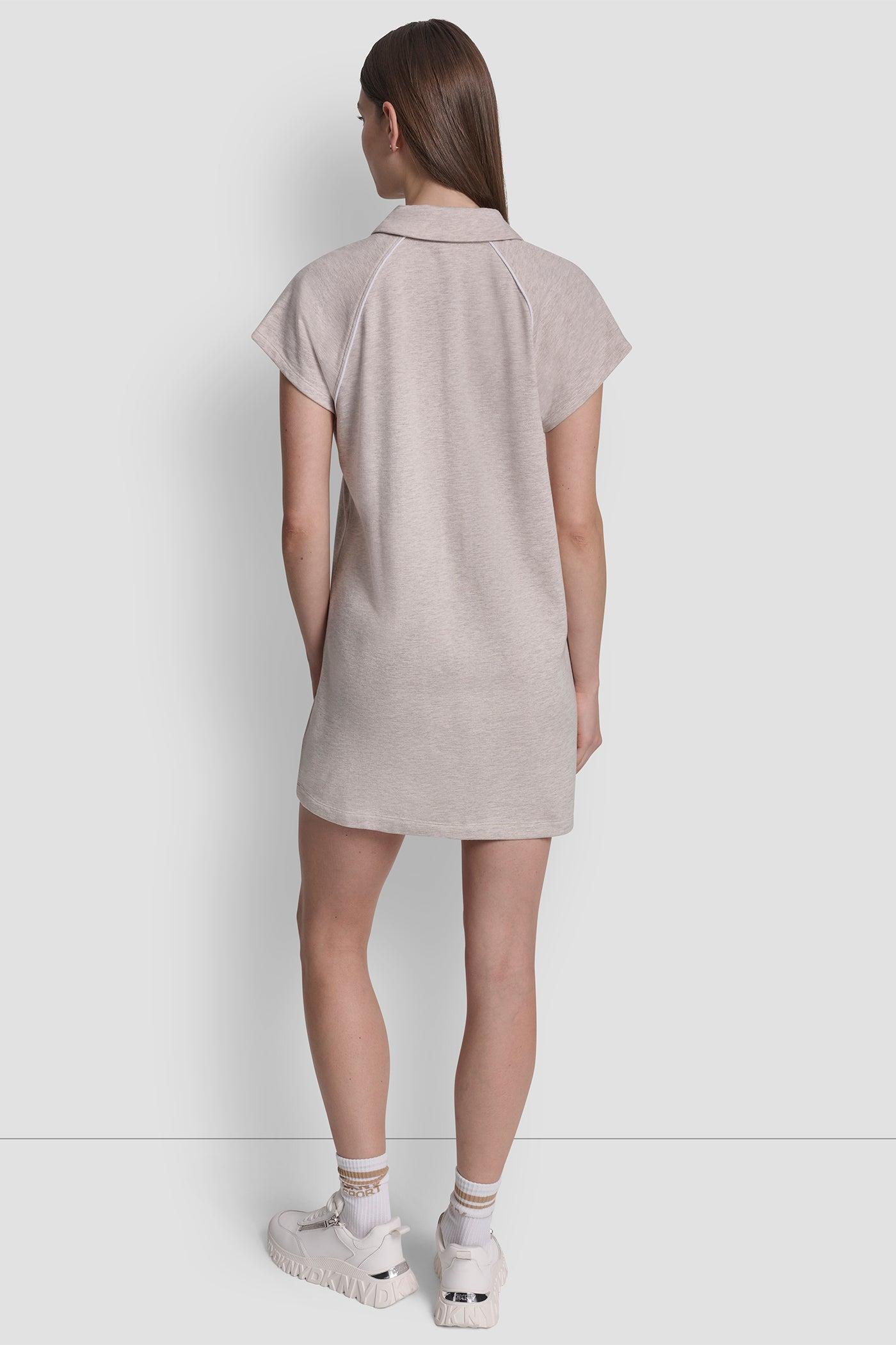 SHORT SLEEVE LOGO MINI POLO DRESS Product Image