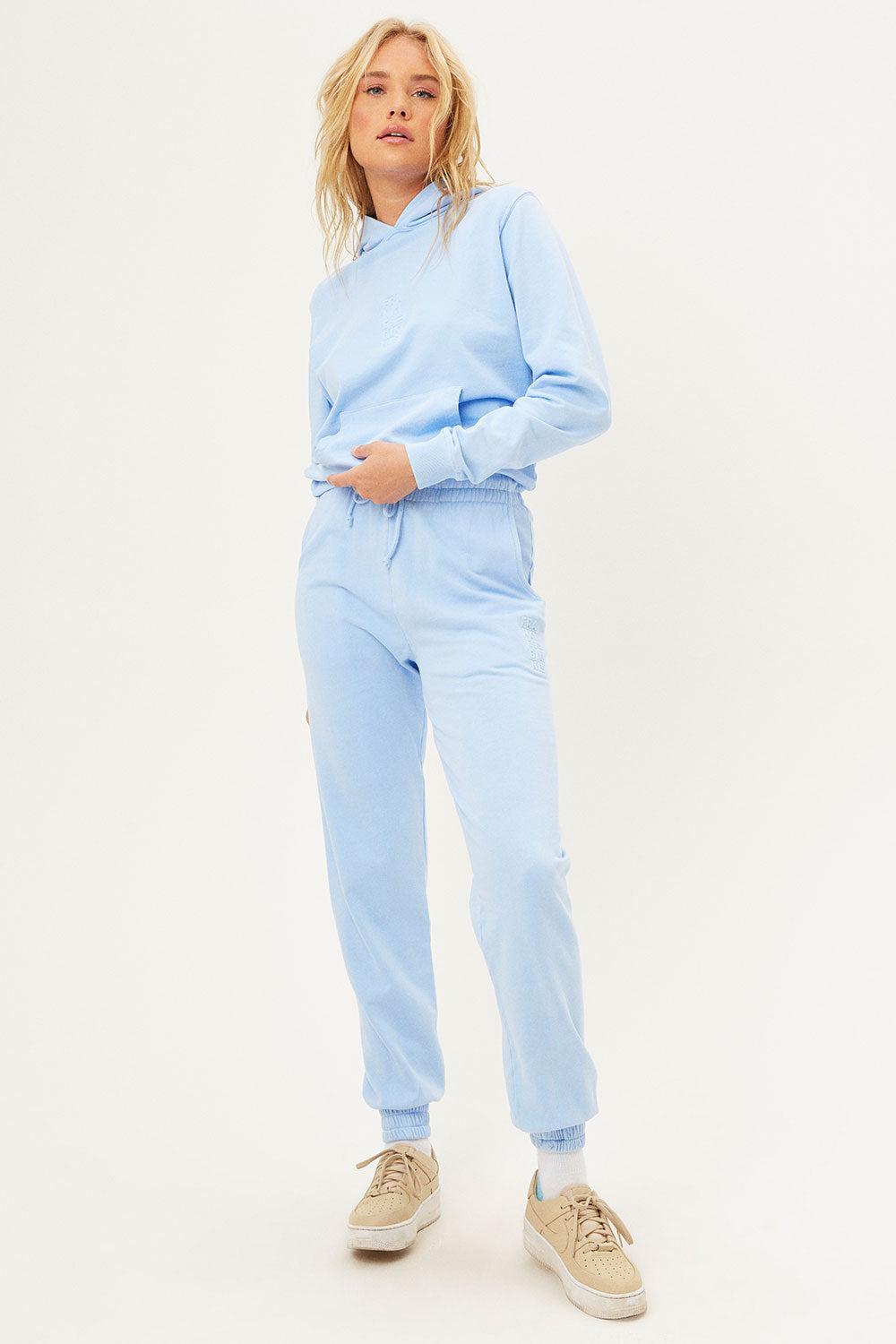 Frank Oversized Sweatpants - Chambray Product Image