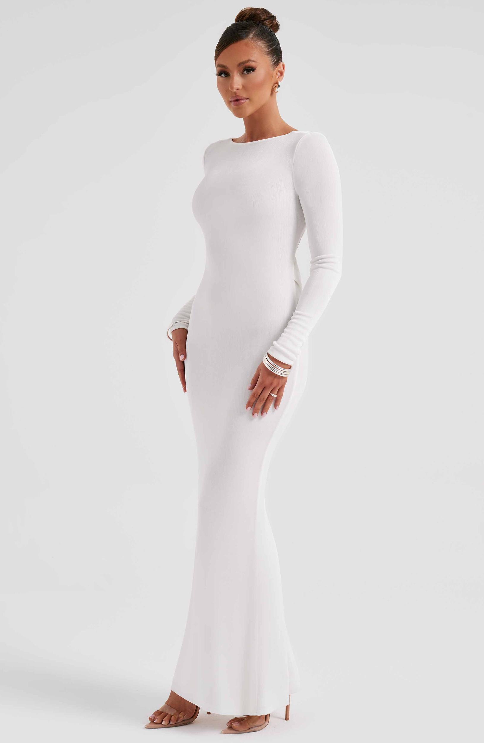 Anastassia Maxi Dress - Ivory Product Image