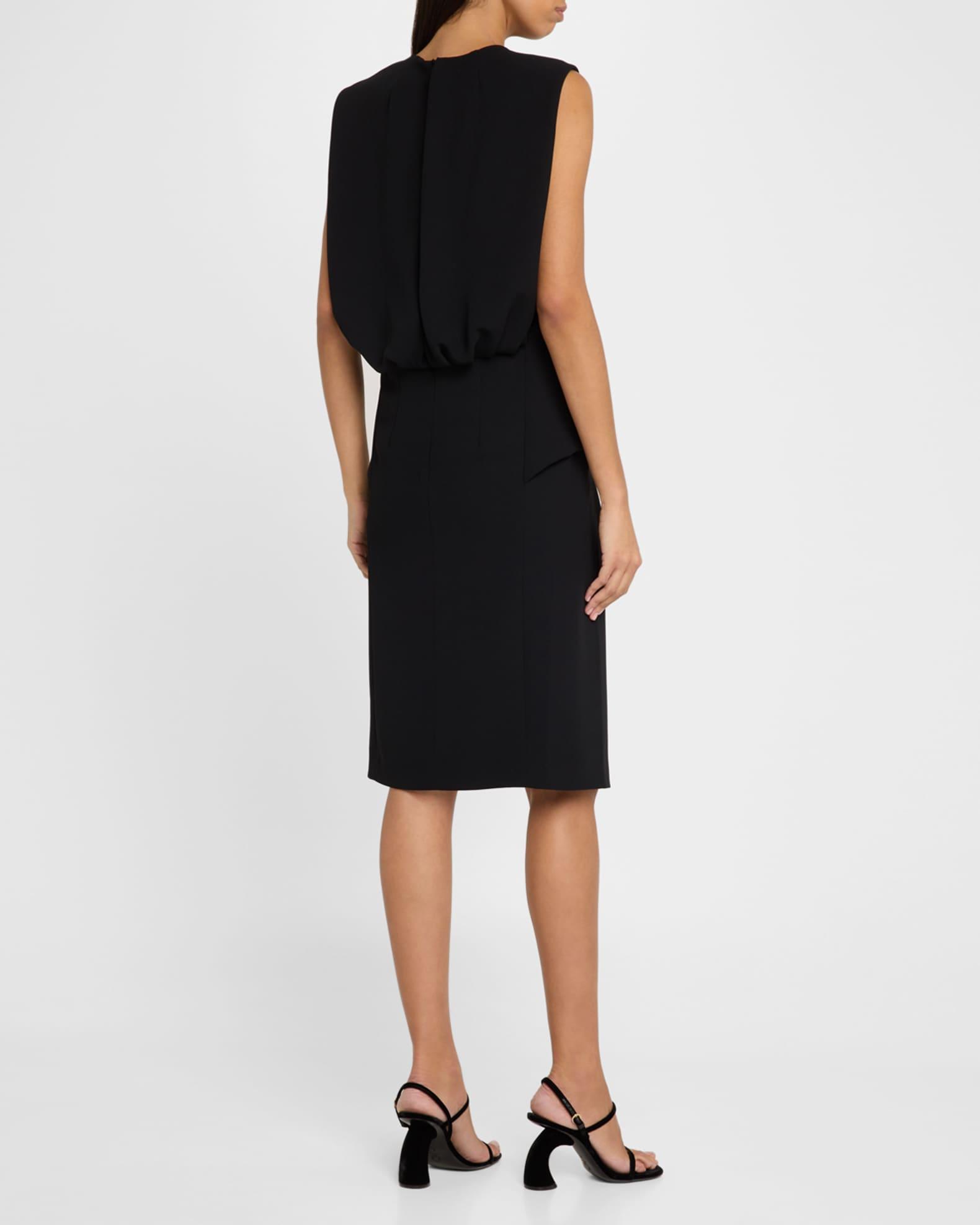 Dorenta Drop-Waist Sleeveless Midi Dress Product Image