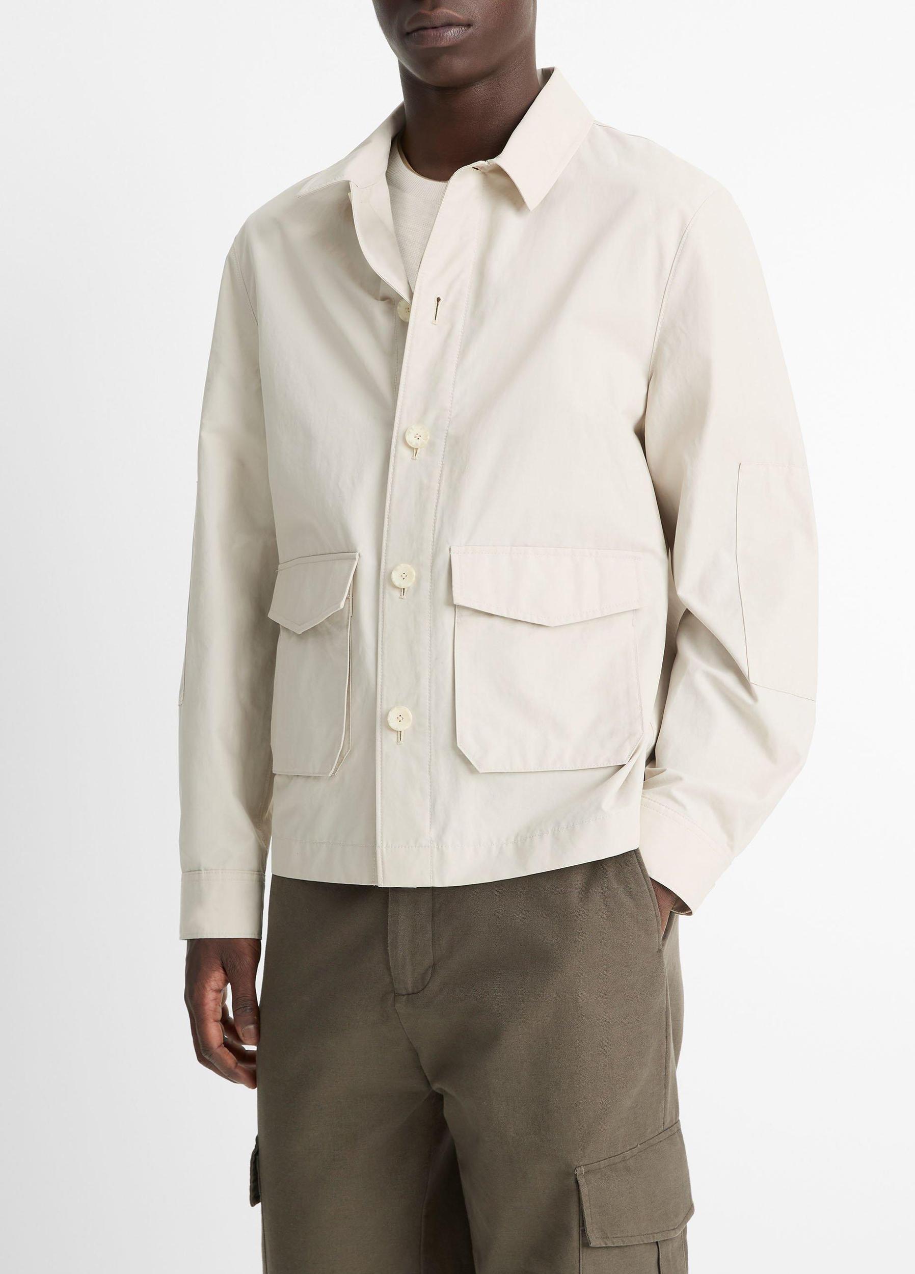 Linen, Wool & Cashmere Polo Sweater Product Image