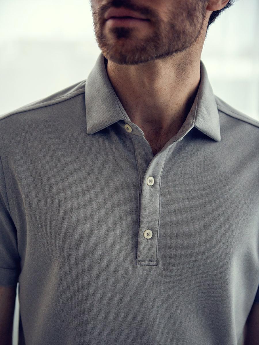Men's Apollo Polo - Grey Heather (MPS) Male Product Image