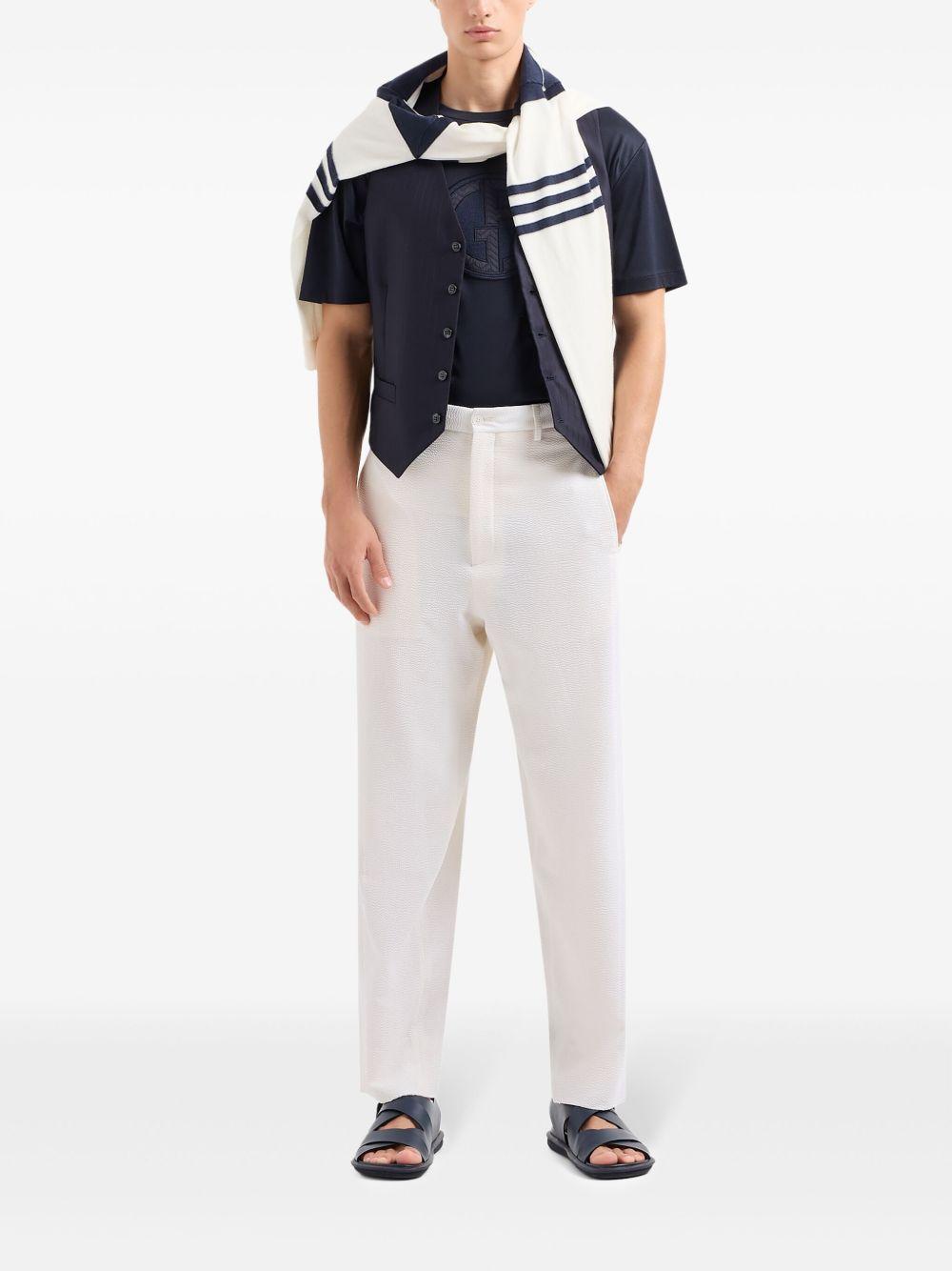 logo-appliqué cotton T-shirt Product Image