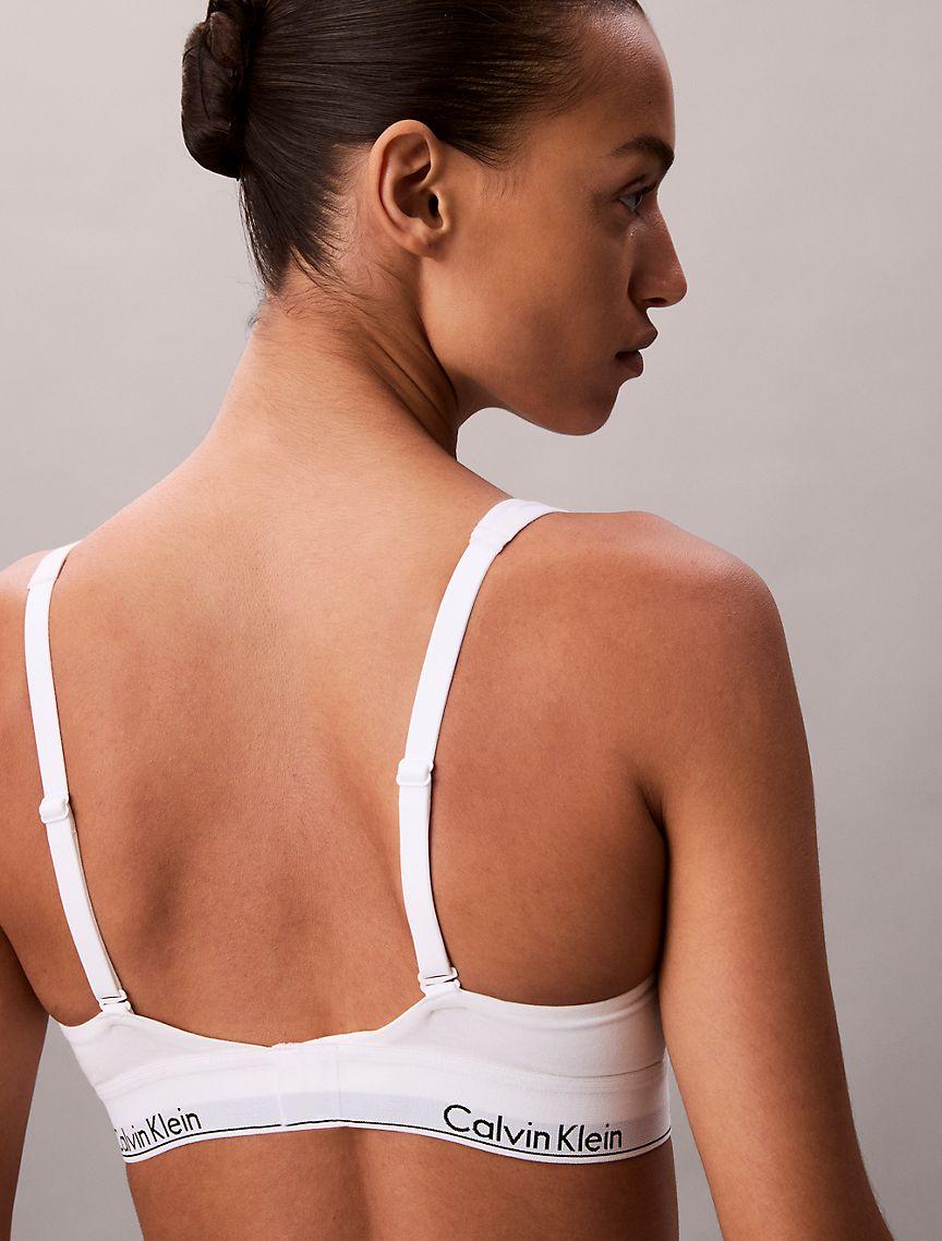 Icon Cotton Modal Unlined Triangle Bralette Product Image