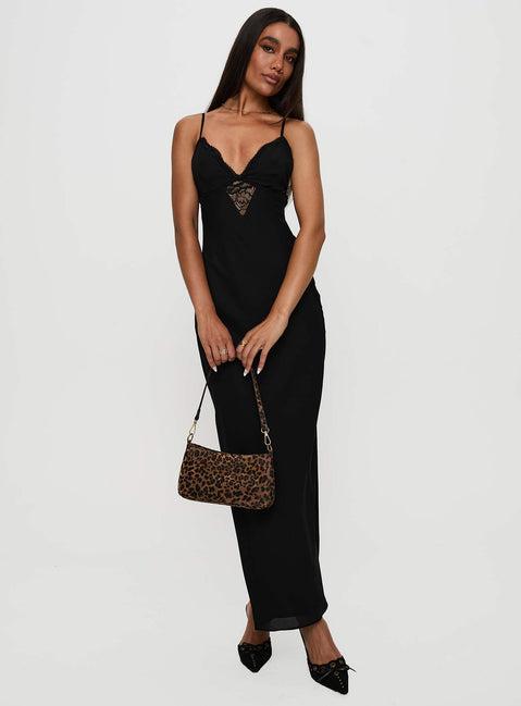 Artea Maxi Dress Black Product Image