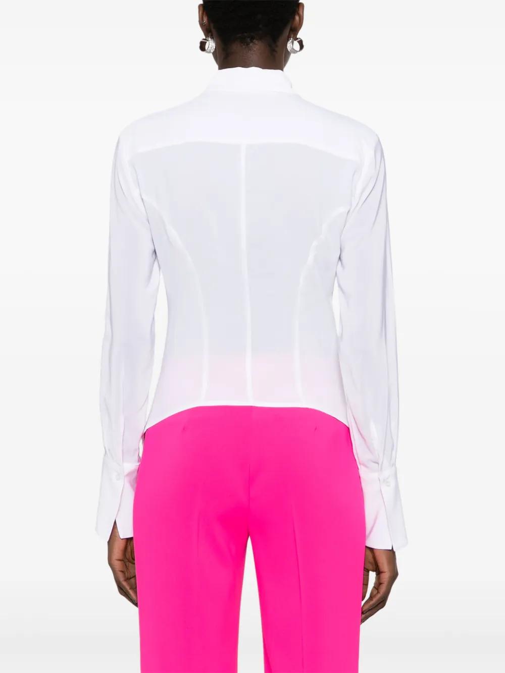 fitted long-sleeve shirt  Product Image