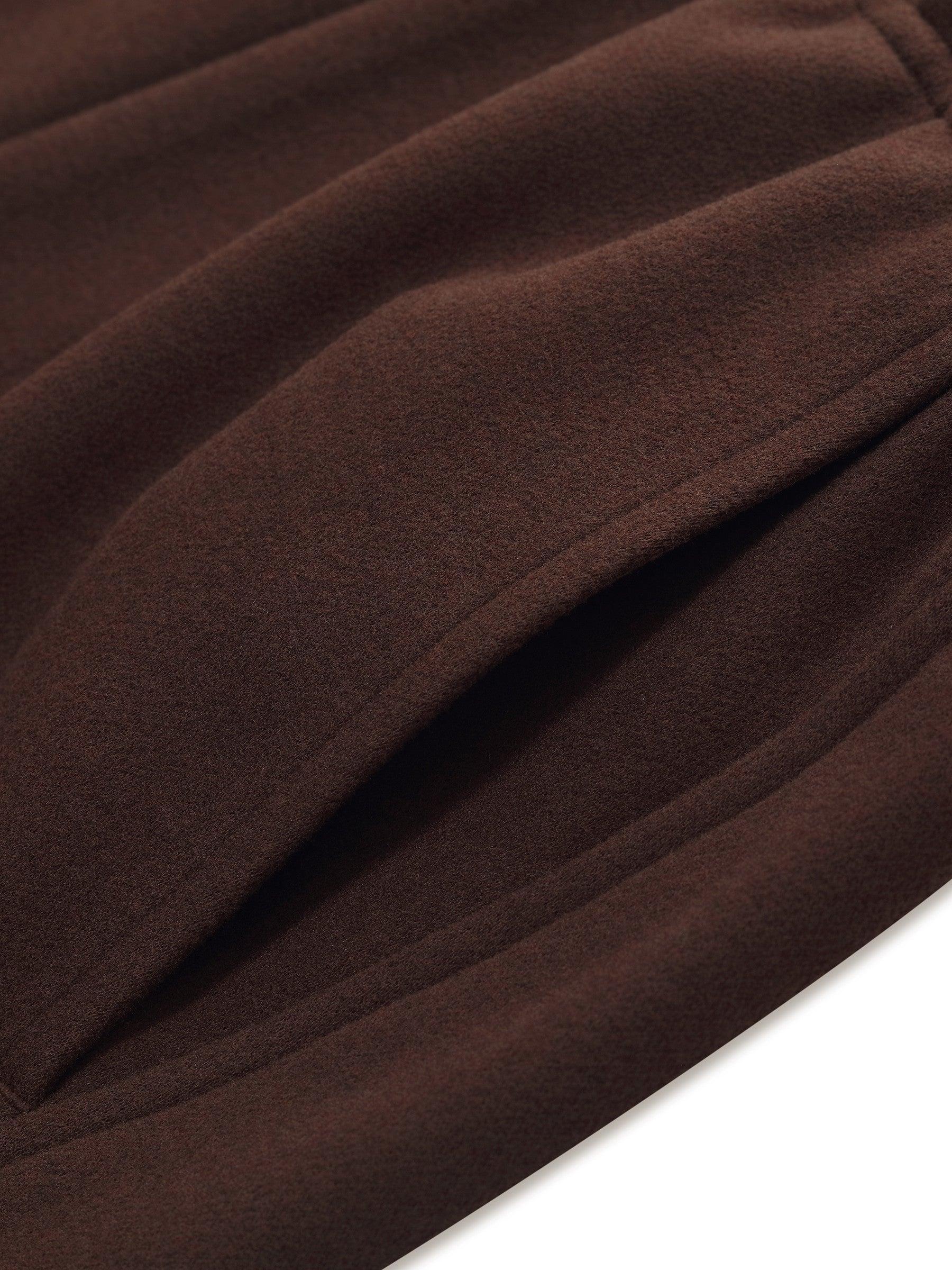 Elastic Waist Women Curved Leg Pants Product Image