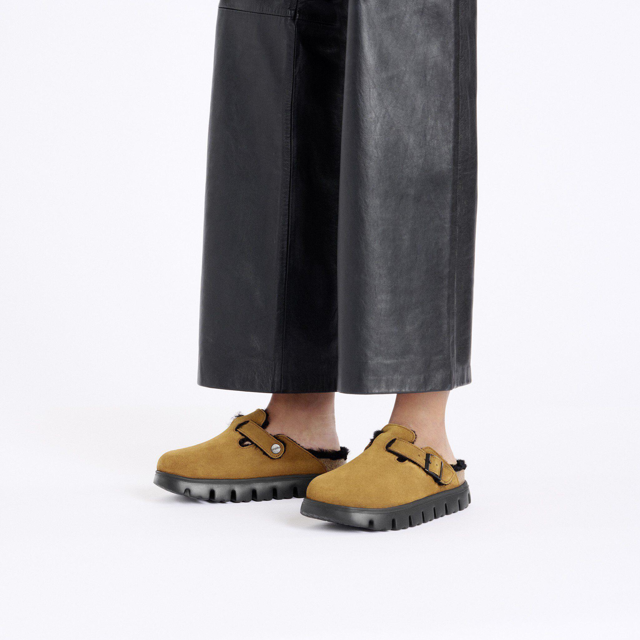 Boston PAP Chunky Shearling Suede Leather/Fur Product Image