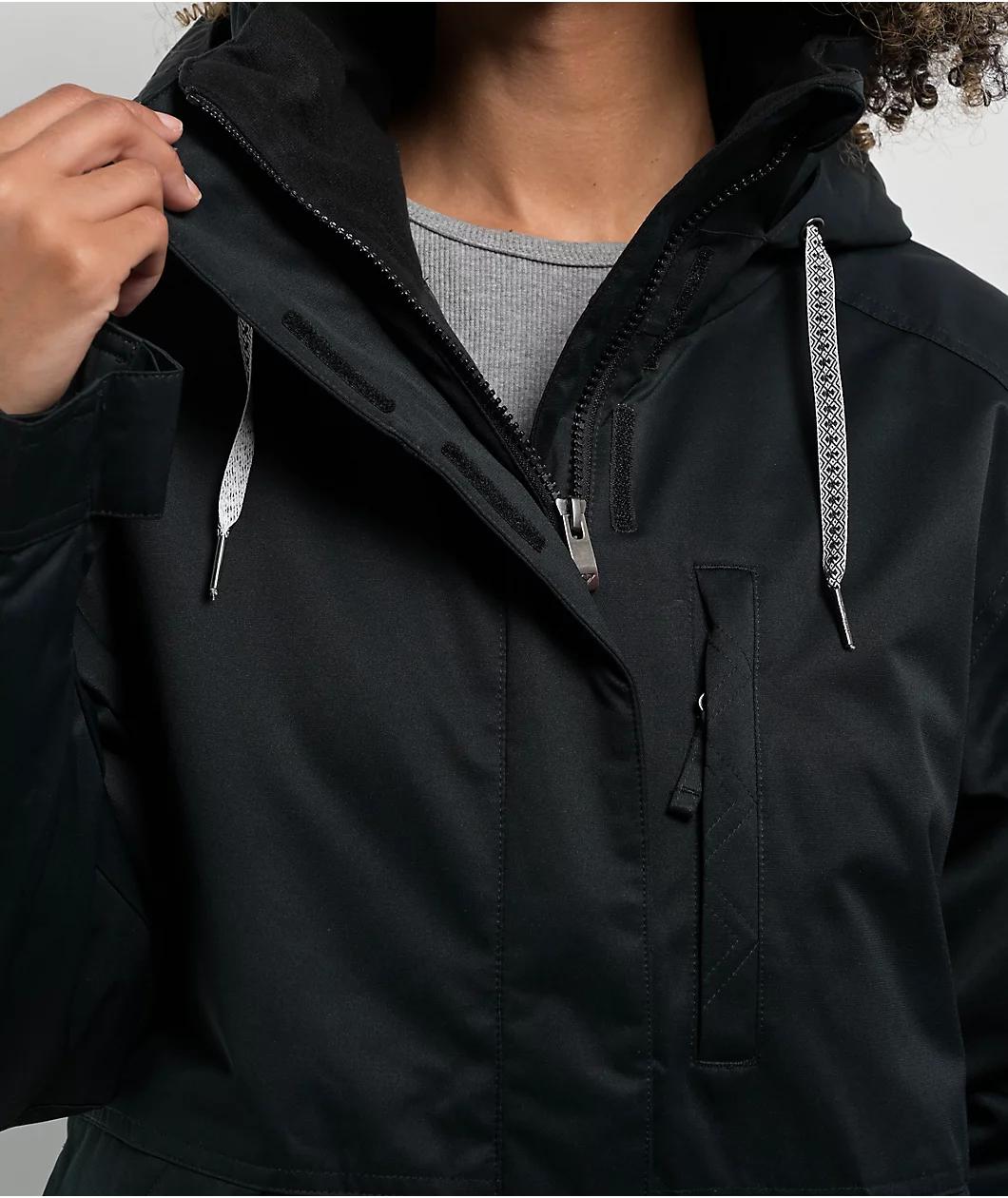 Roxy Billie Black 10K Snowboard Jacket 2025 Product Image