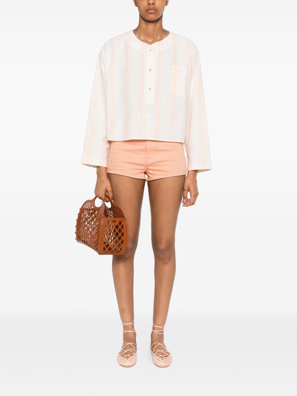 long-sleeve crop top Product Image