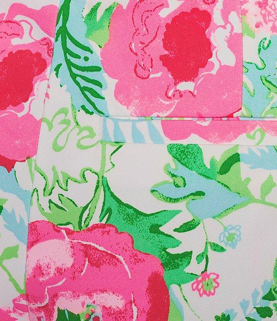 Lilly Pulitzer Key West Soft Blend Jersey Crew Neck 3/4 Sleeve Top Product Image