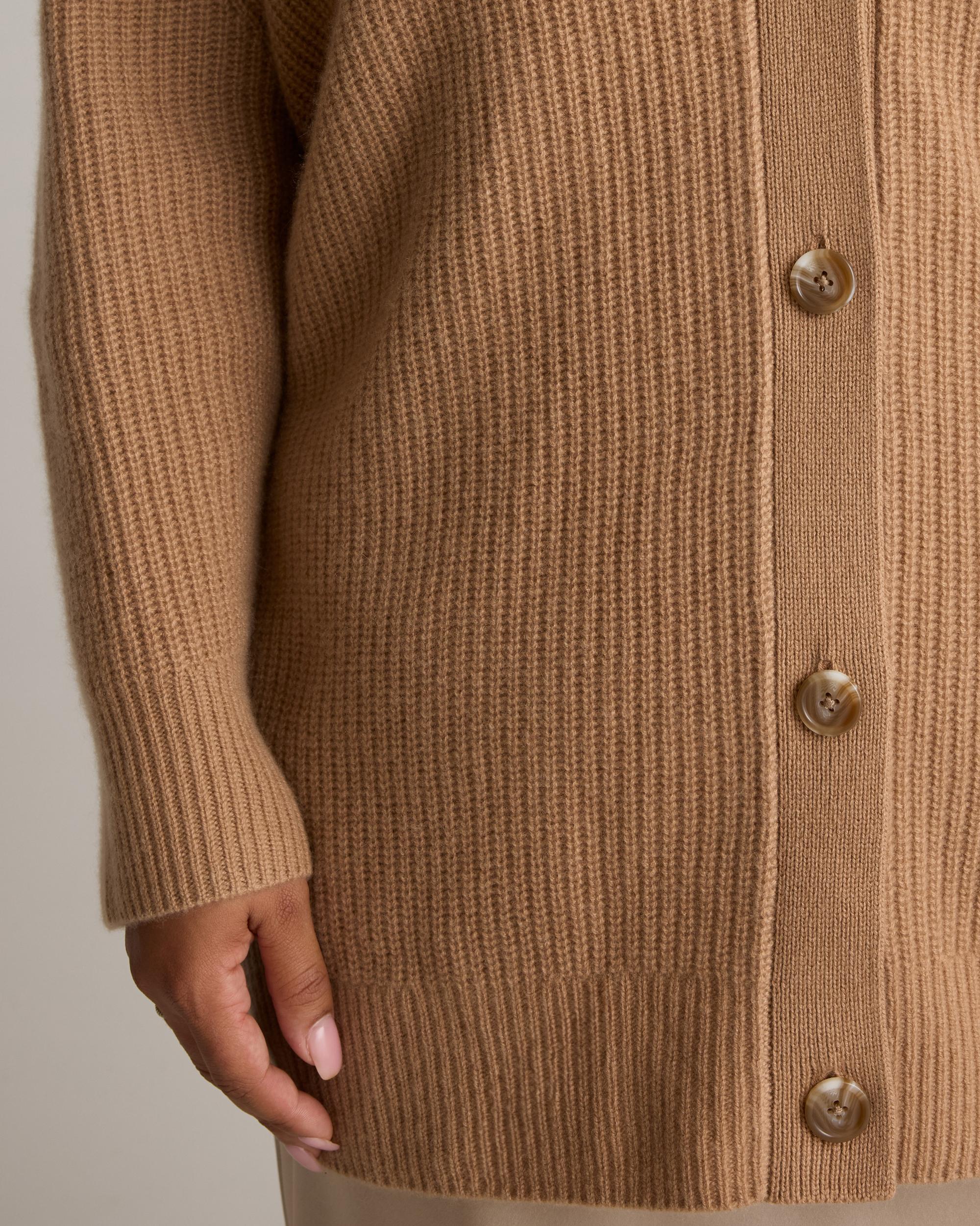 Quince | Women's Mongolian Cashmere Oversized Boyfriend Cardigan Sweater Product Image