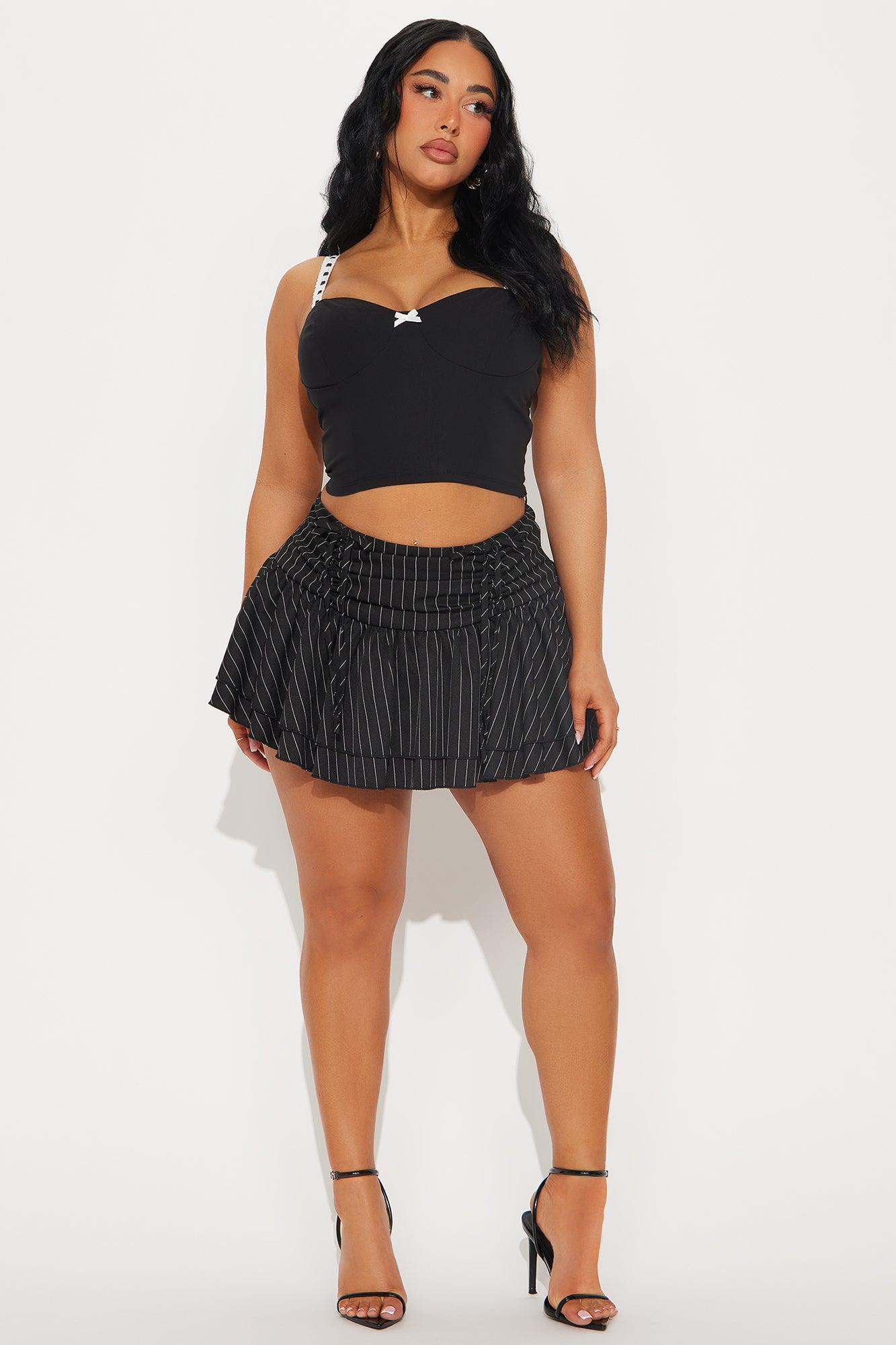 Playful Sweetheart Top - Black Product Image