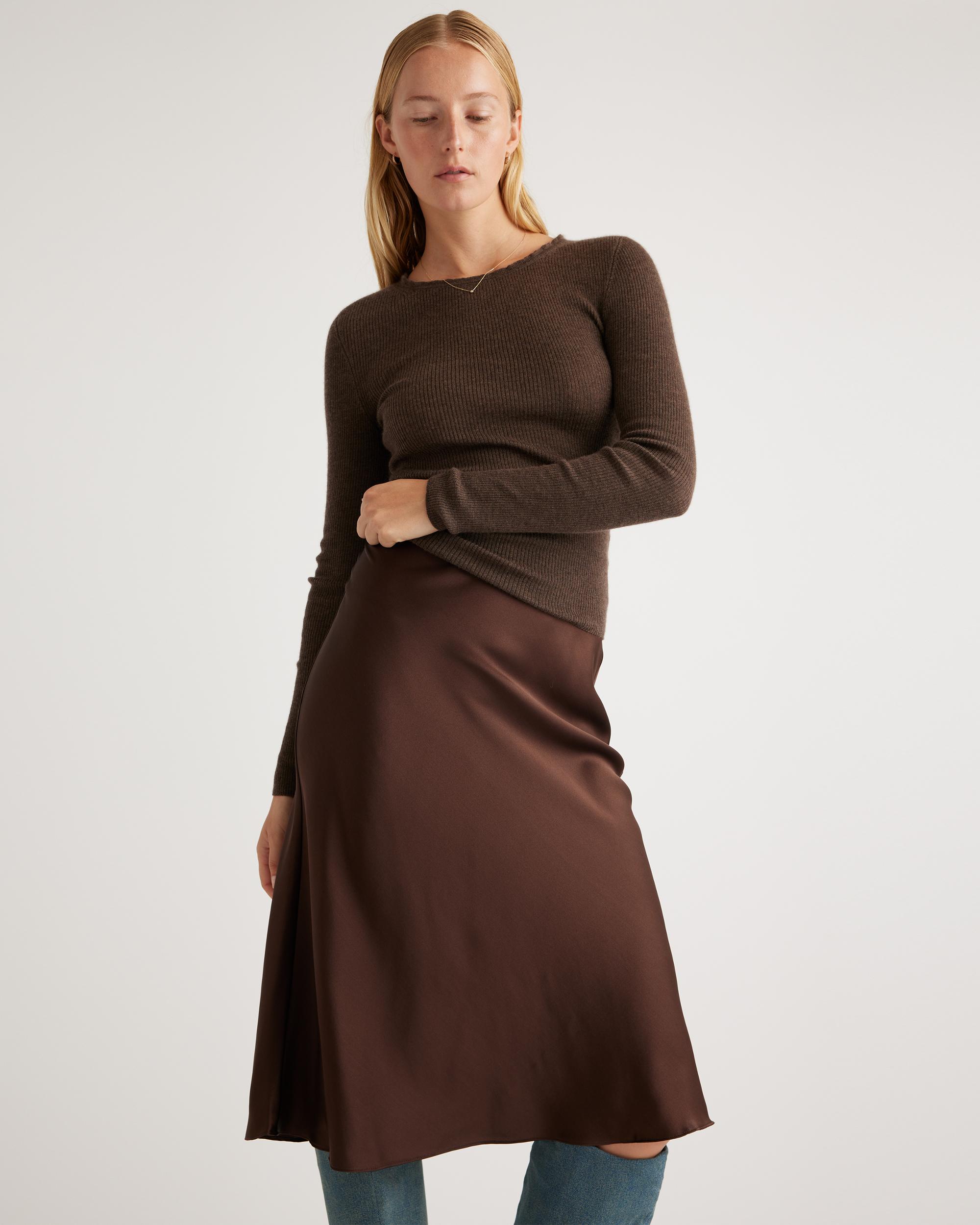 Quince | Women's Skirt Size XS, Silk Product Image