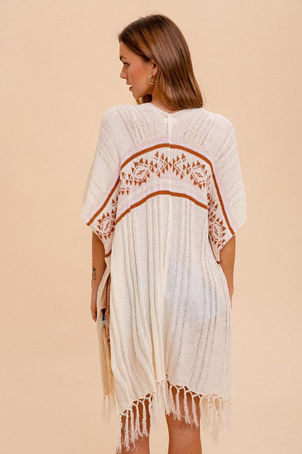 Aztec Tassel Cardigan Product Image