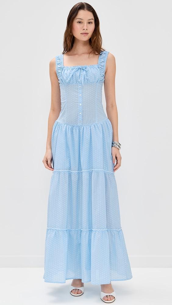 Frankies Bikinis Christabelle Gauze Dress | Shopbop Product Image