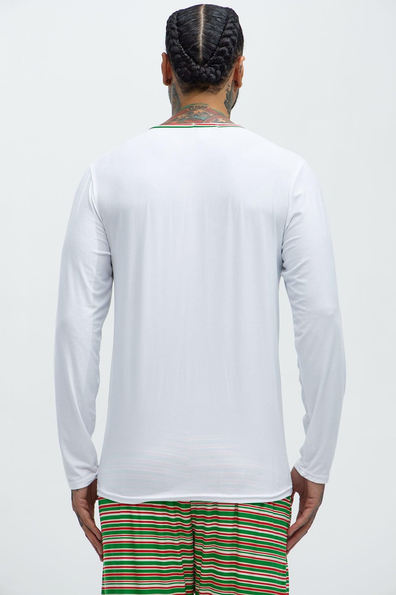 Reason For The Season Holiday PJ Set - White/combo Product Image