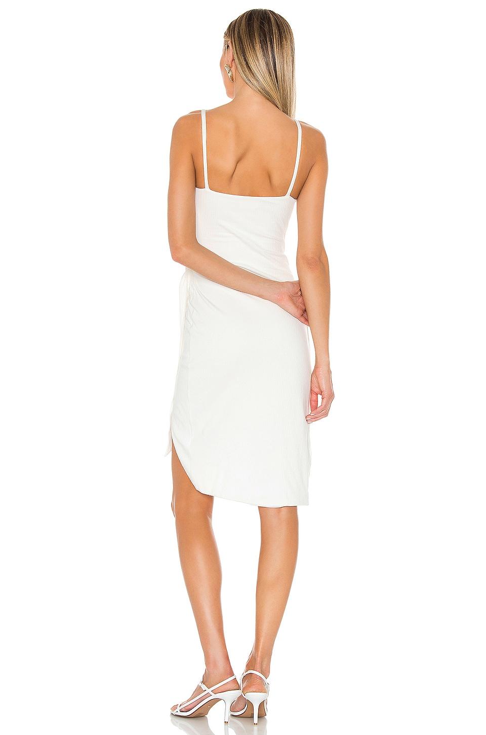 Lovers and Friends Arlo Midi Dress in White Product Image