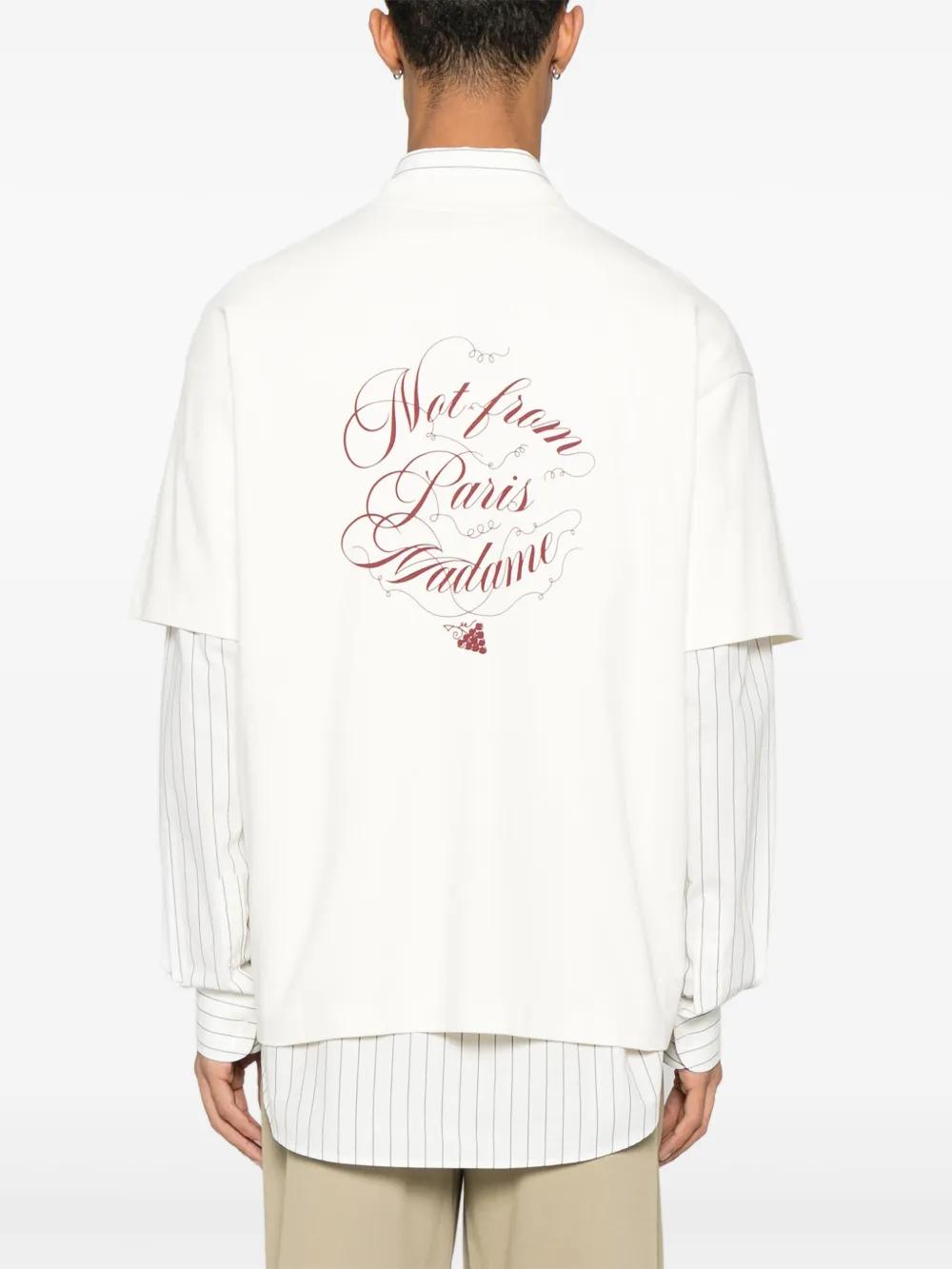 Slogan Vignes T-shirt Product Image