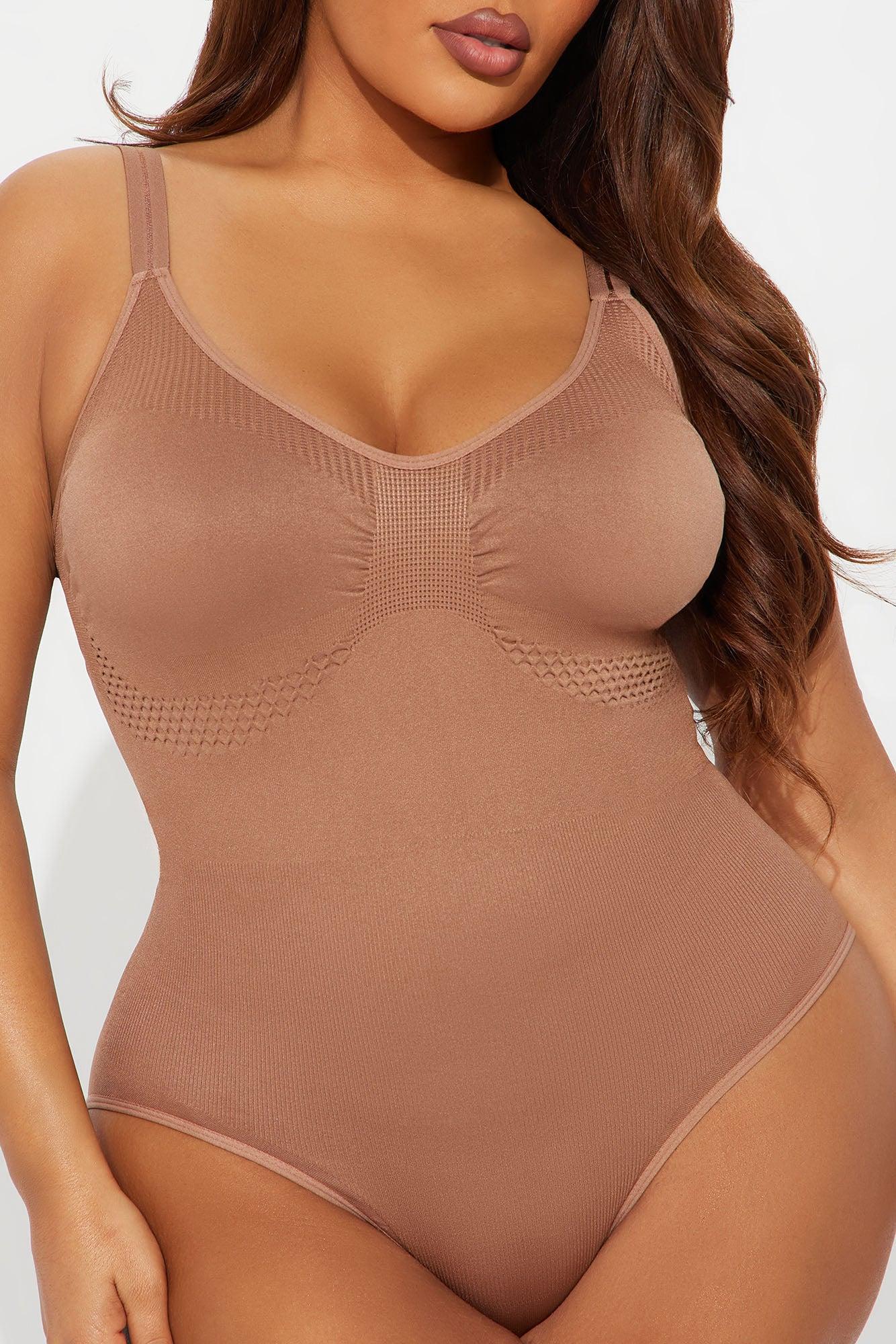 Snatched Body Shapewear Bodysuit - Mocha Female Product Image