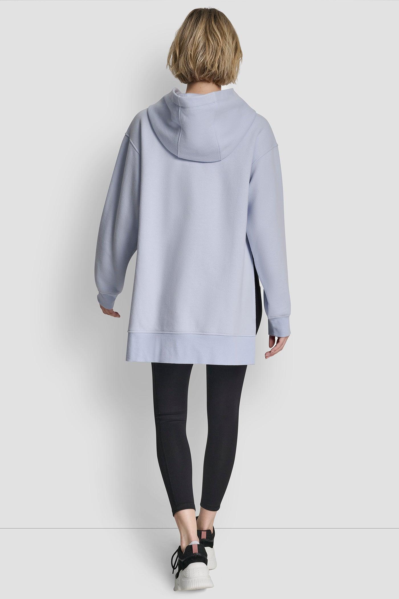 3D VARSITY LOGO OVERSIZED TUNIC HOODIE Product Image