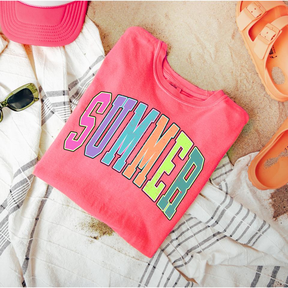 Summer Rainbow Graphic Tee (Online Exclusive) Female Product Image