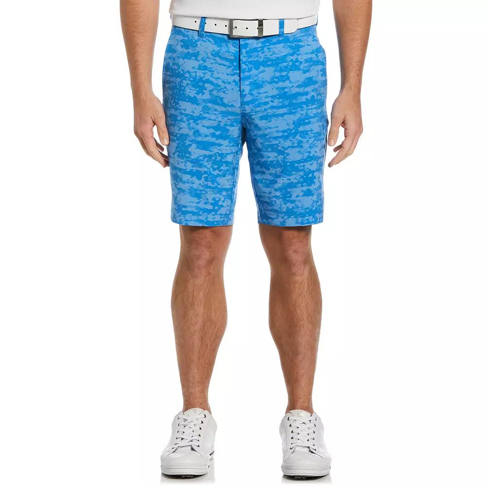 Mens Grand Slam Flat-Front Camo Printed Golf Shorts Product Image