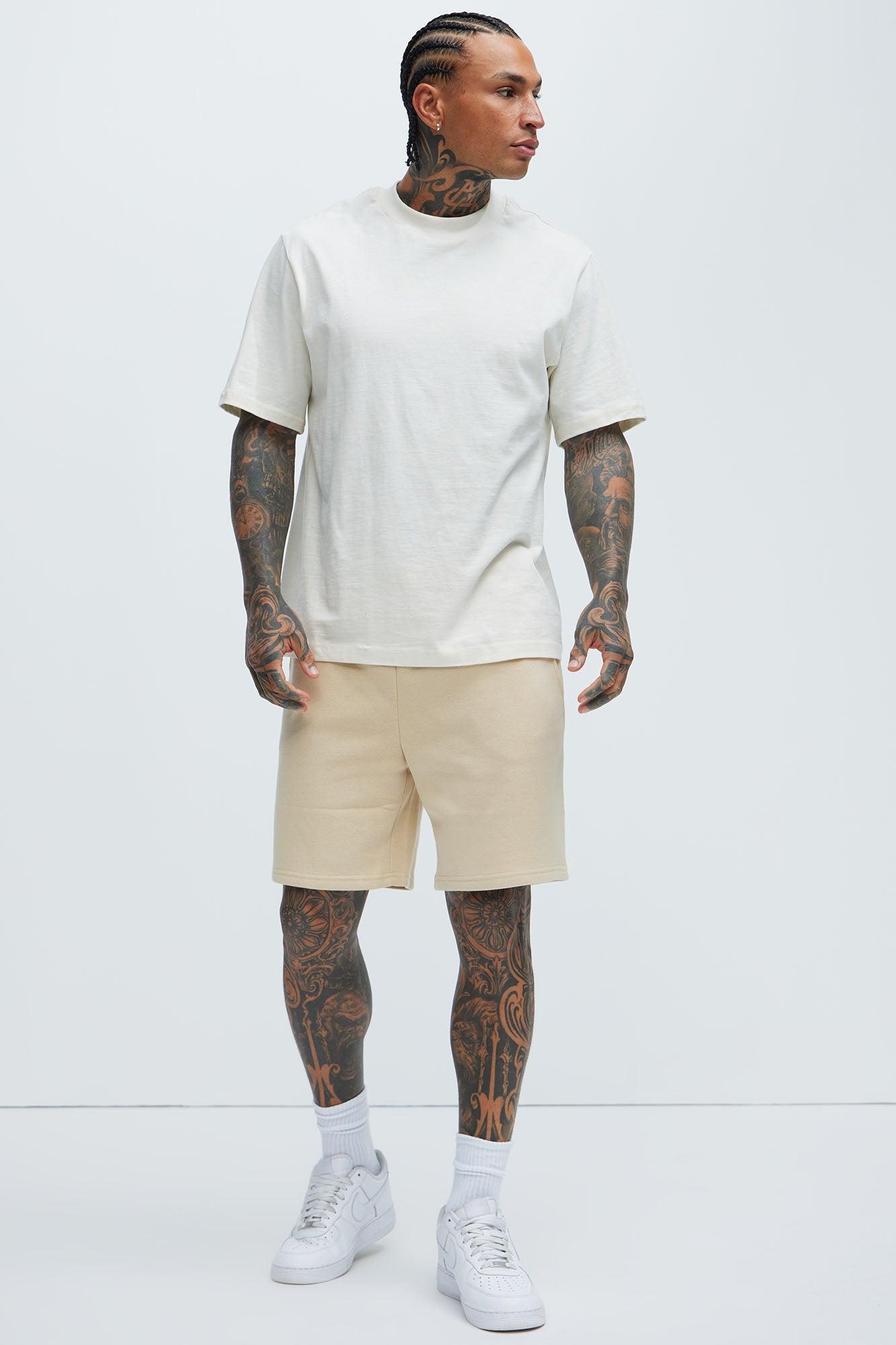 Tyson Sweatshort - Tan Product Image