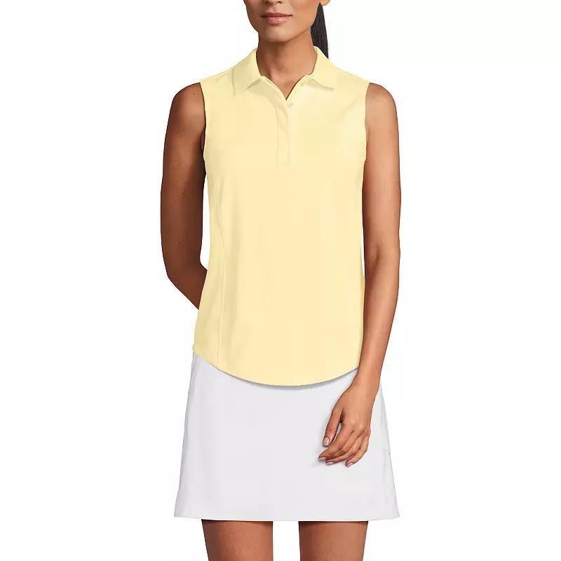 Women's Lands' End High Impact Polo Tank,  Product Image