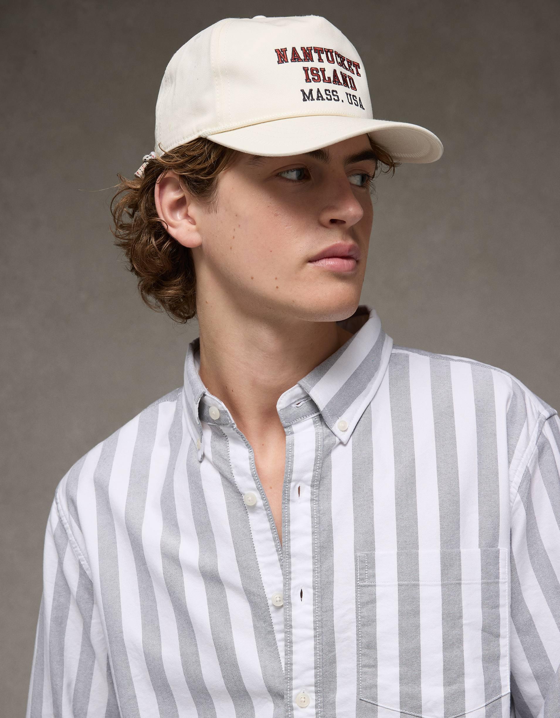 AE Everyday Classic Fit Oxford Button-Up Shirt Product Image