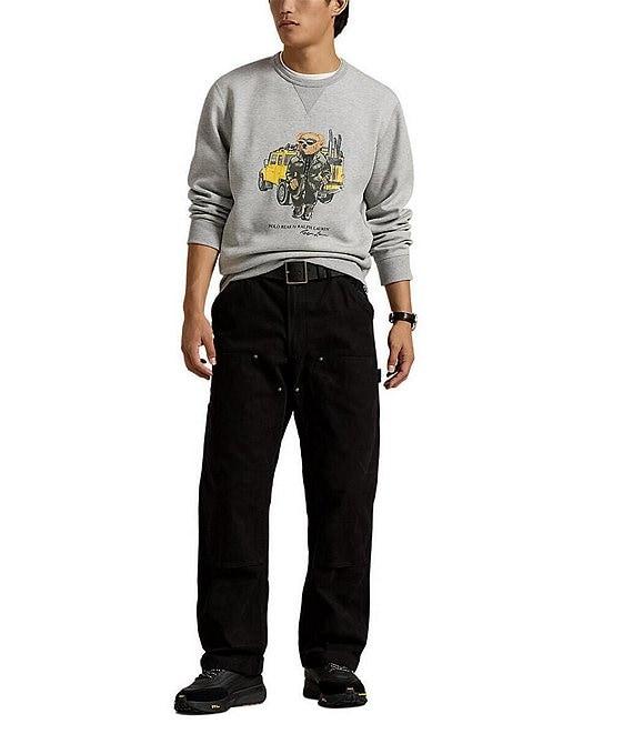 Polo Ralph Lauren Polo Bear Double-Knit Graphic Sweatshirt Product Image