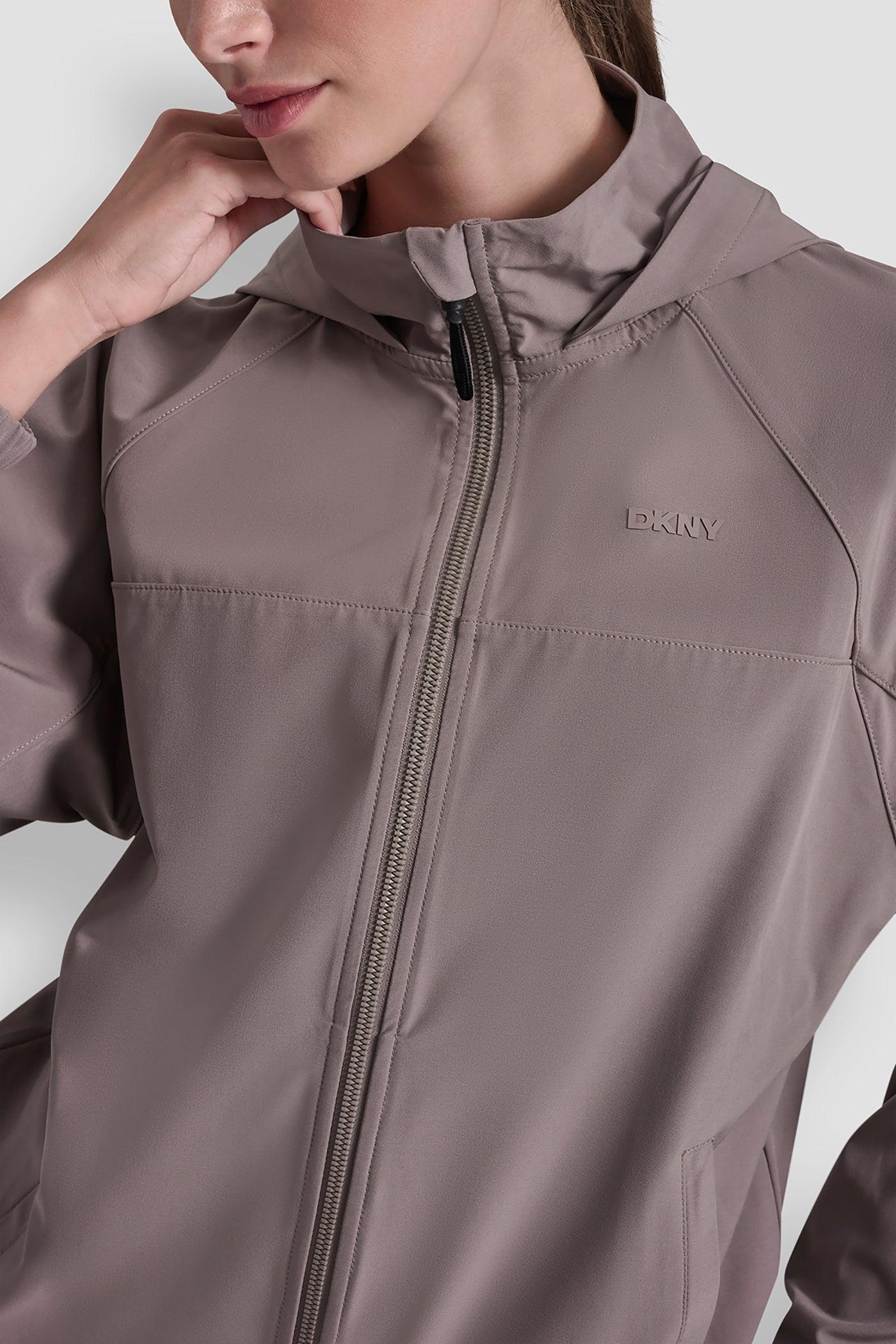 LOGO HOODED SHORT JACKET Product Image