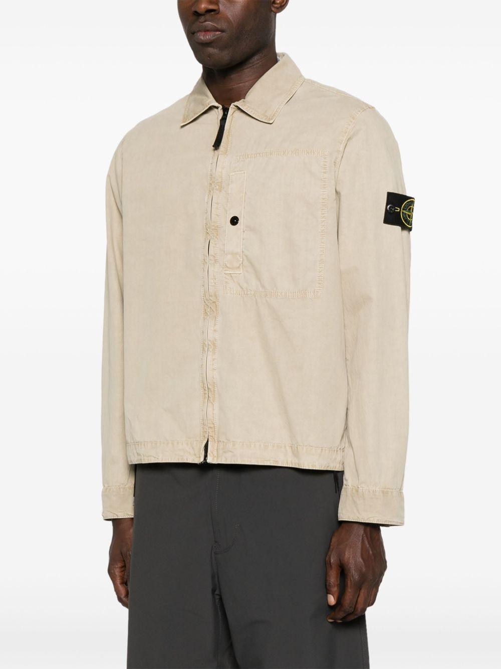 Compass-badge overshirt Product Image