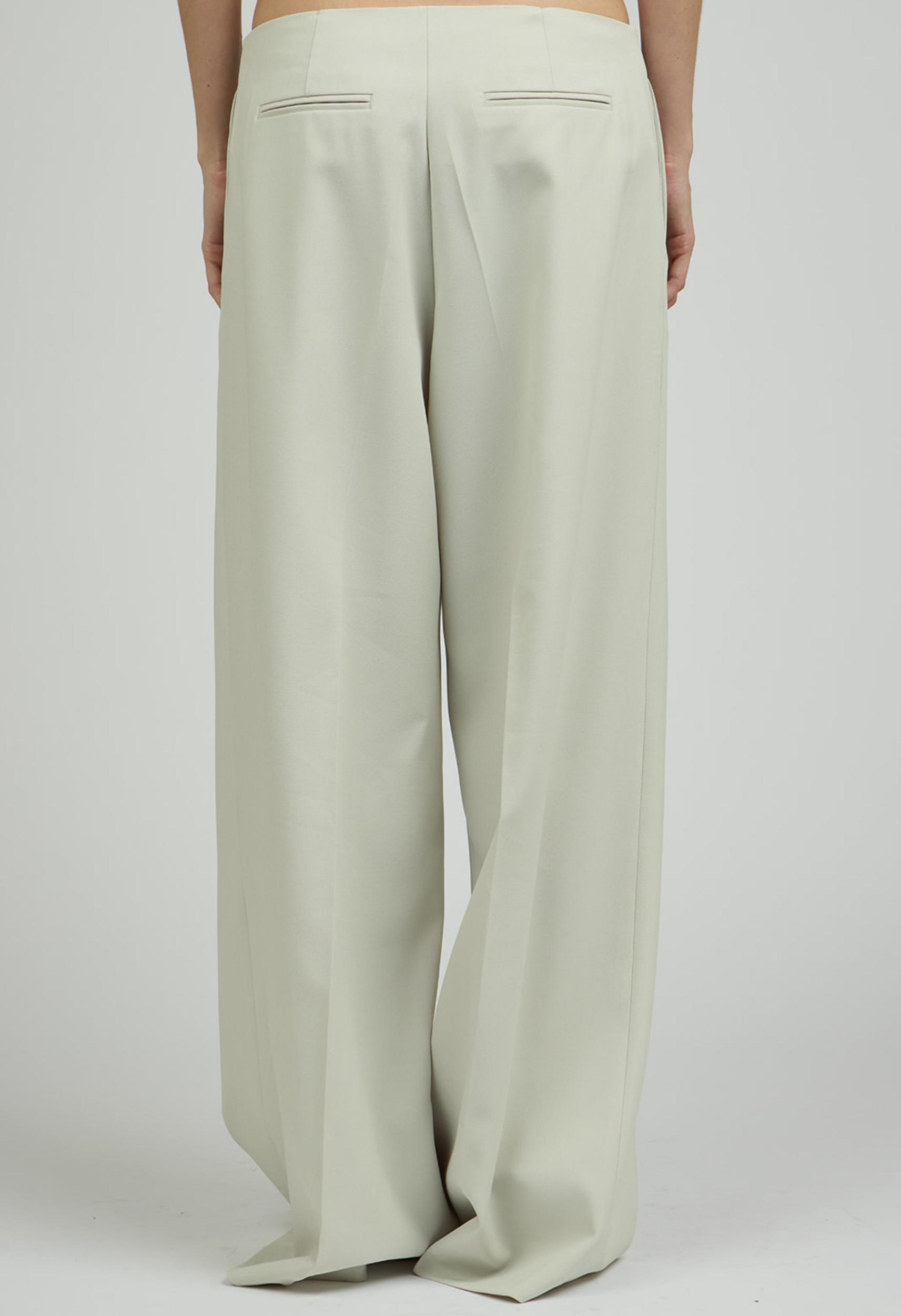 Veronica Trouser in Ecru Product Image