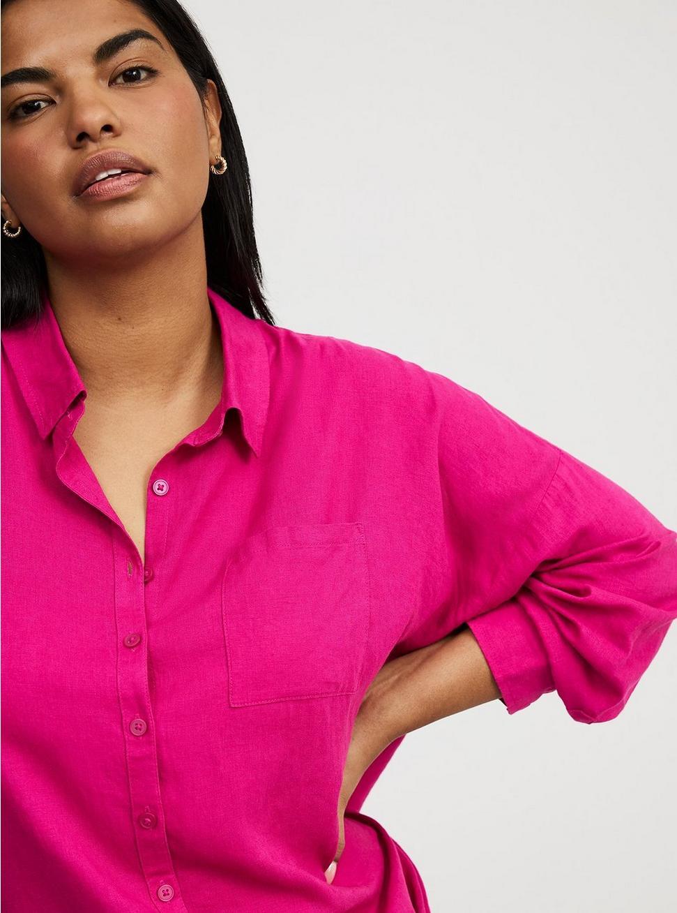 Drop Shoulder Relaxed Shirt Product Image