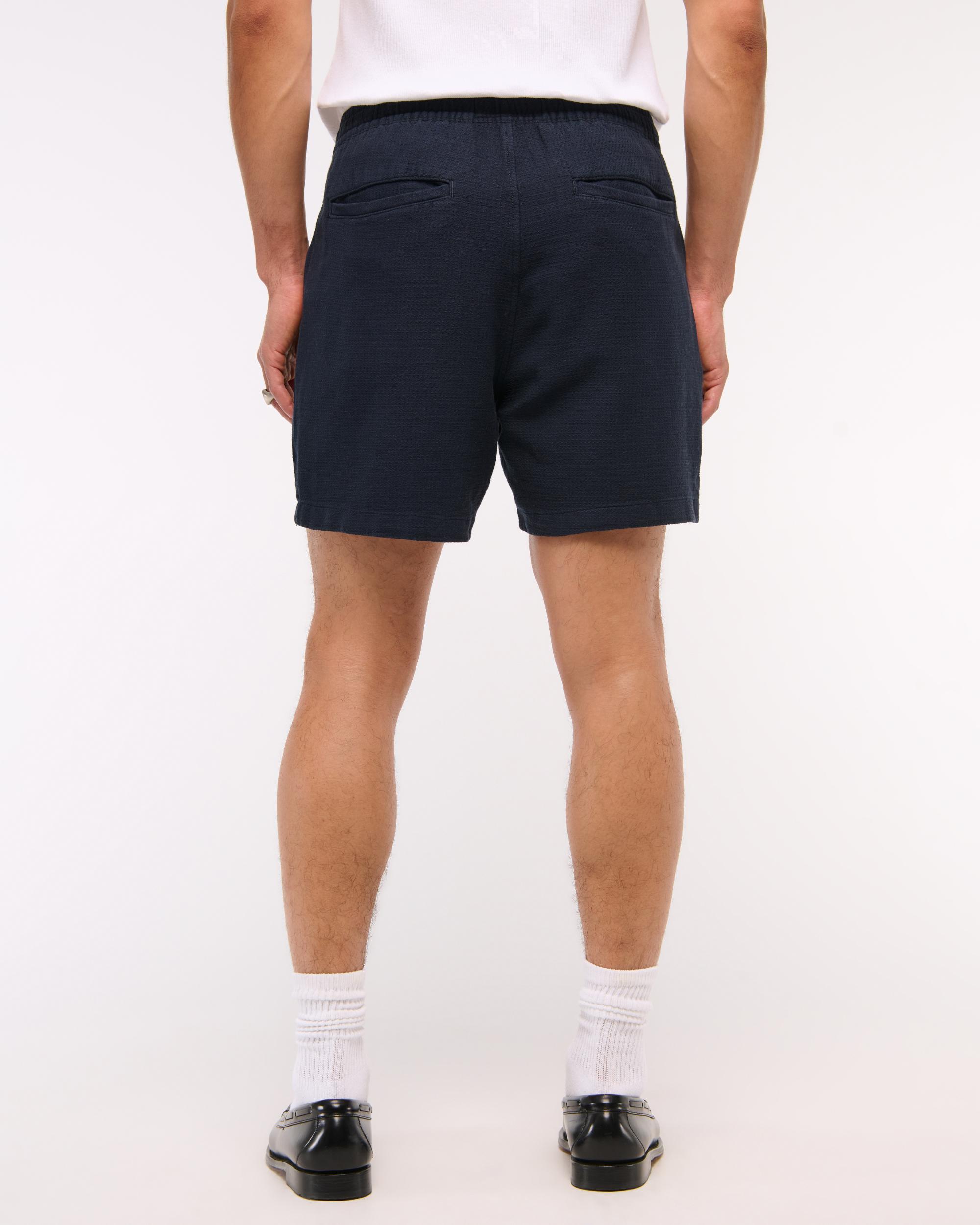 Textured Pull-On Short Product Image