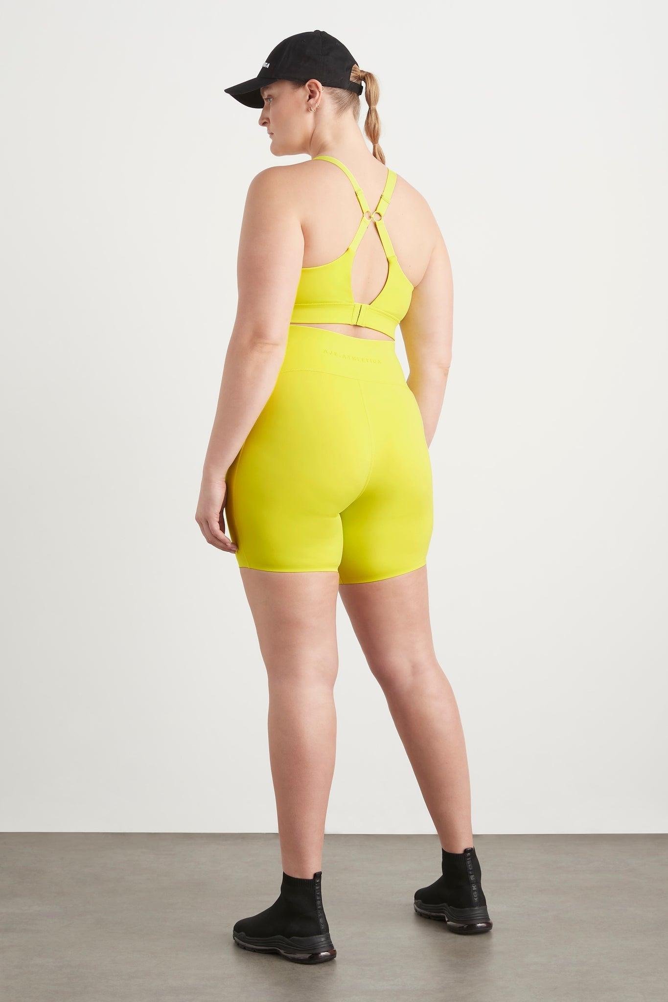 High Rise Mid Length Bike Short 615 Product Image