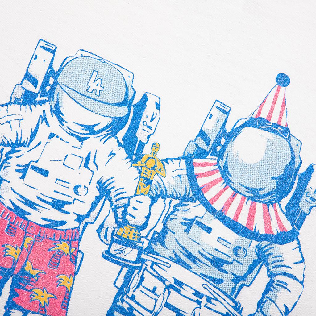 Saint Michael x Sean Wotherspoon Astro Distant Times Freaks T-Shirt - White Male Product Image