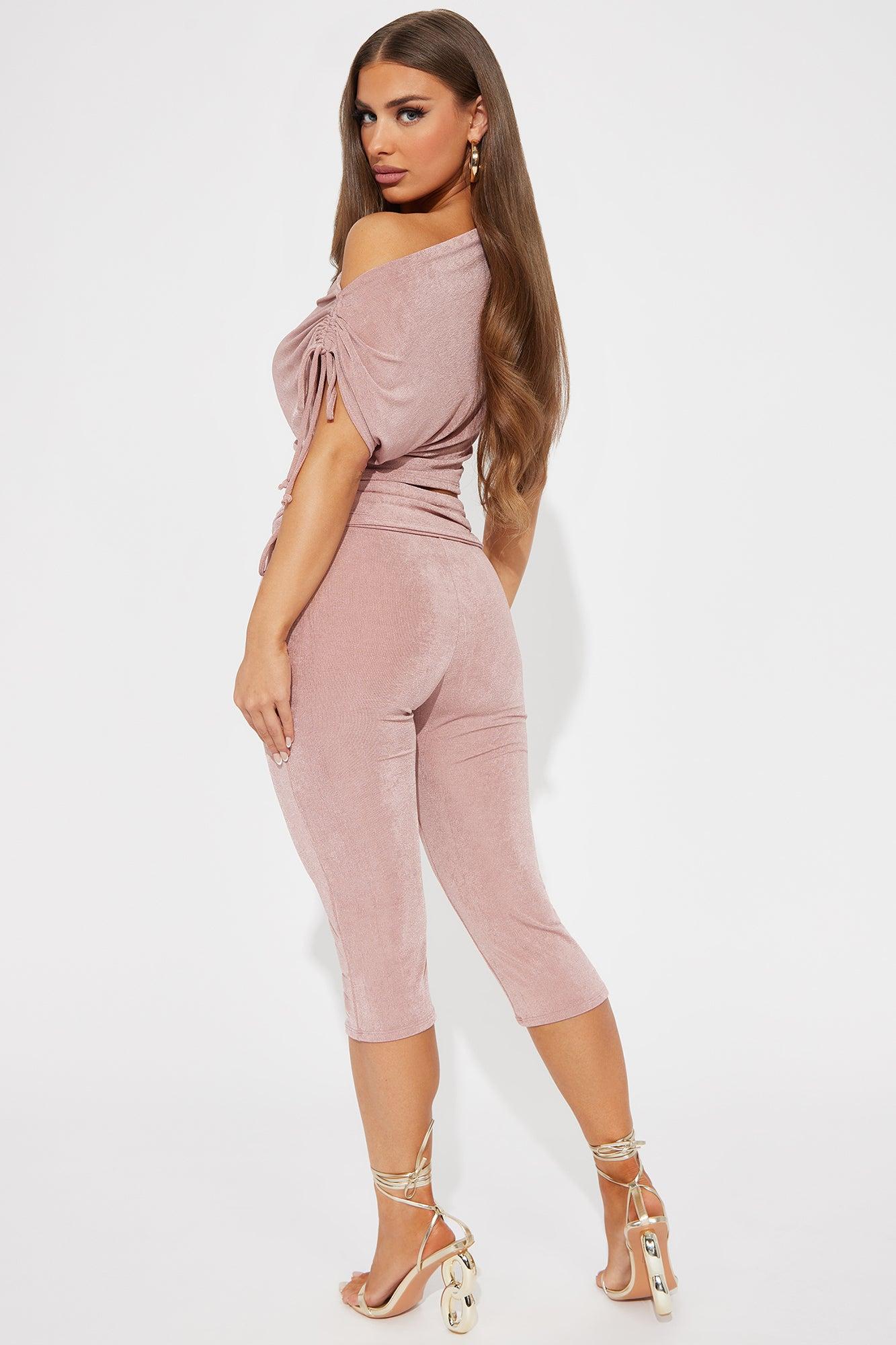 Date Night Capri Set - Mauve Product Image