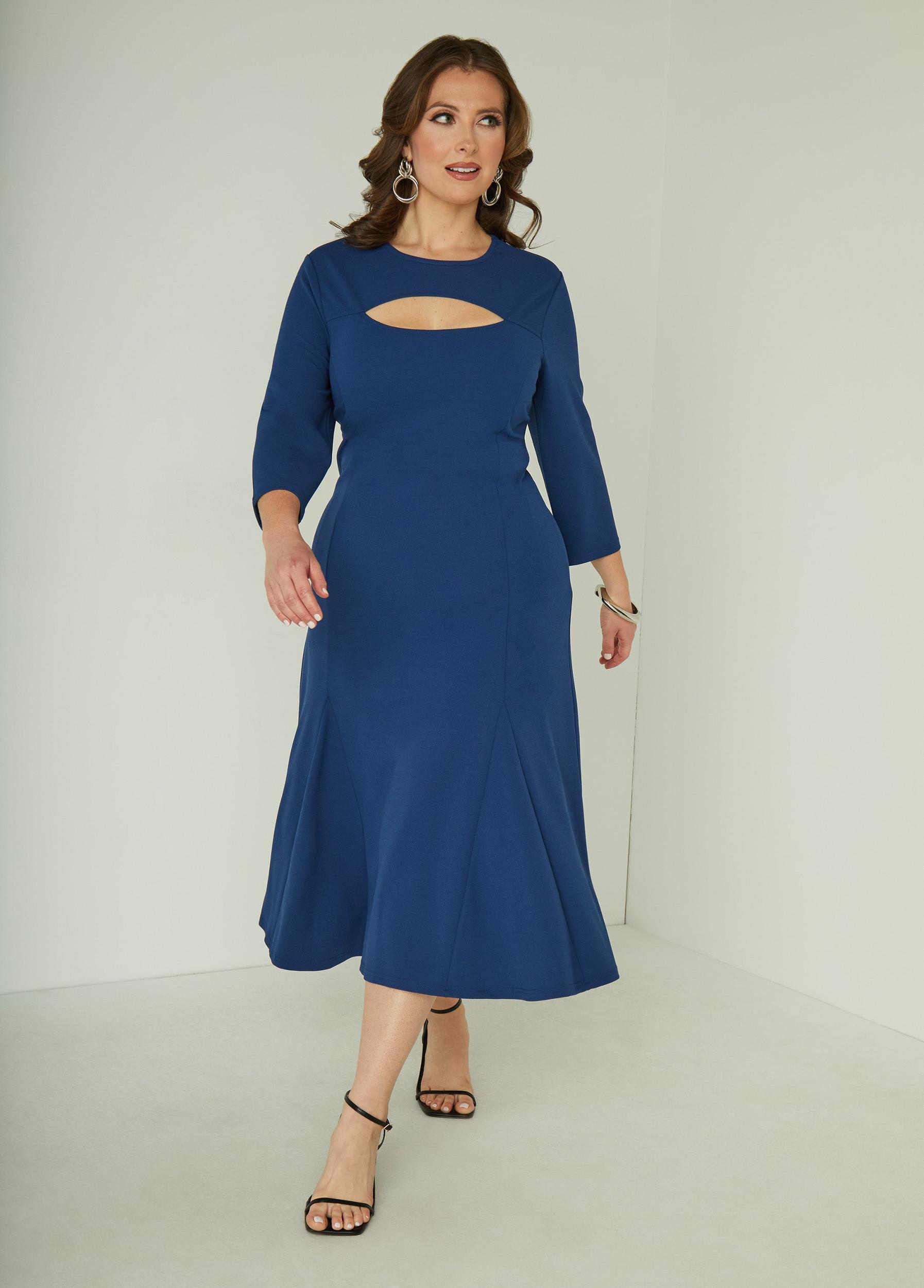 Cutout A Line Midaxi Dress Product Image