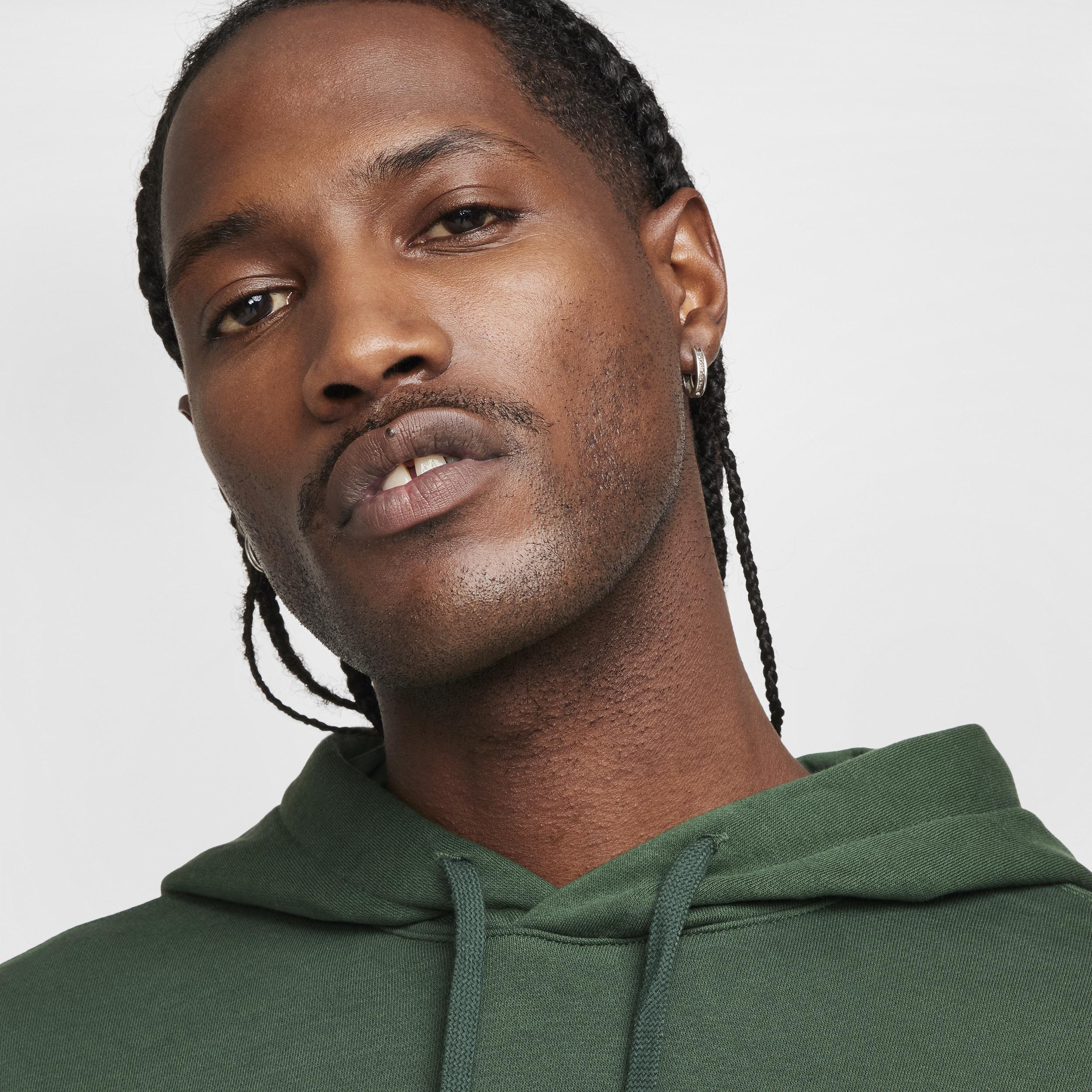 Mens Nike Sportswear Club Fleece Pullover Hoodie | BV2654-323 Product Image