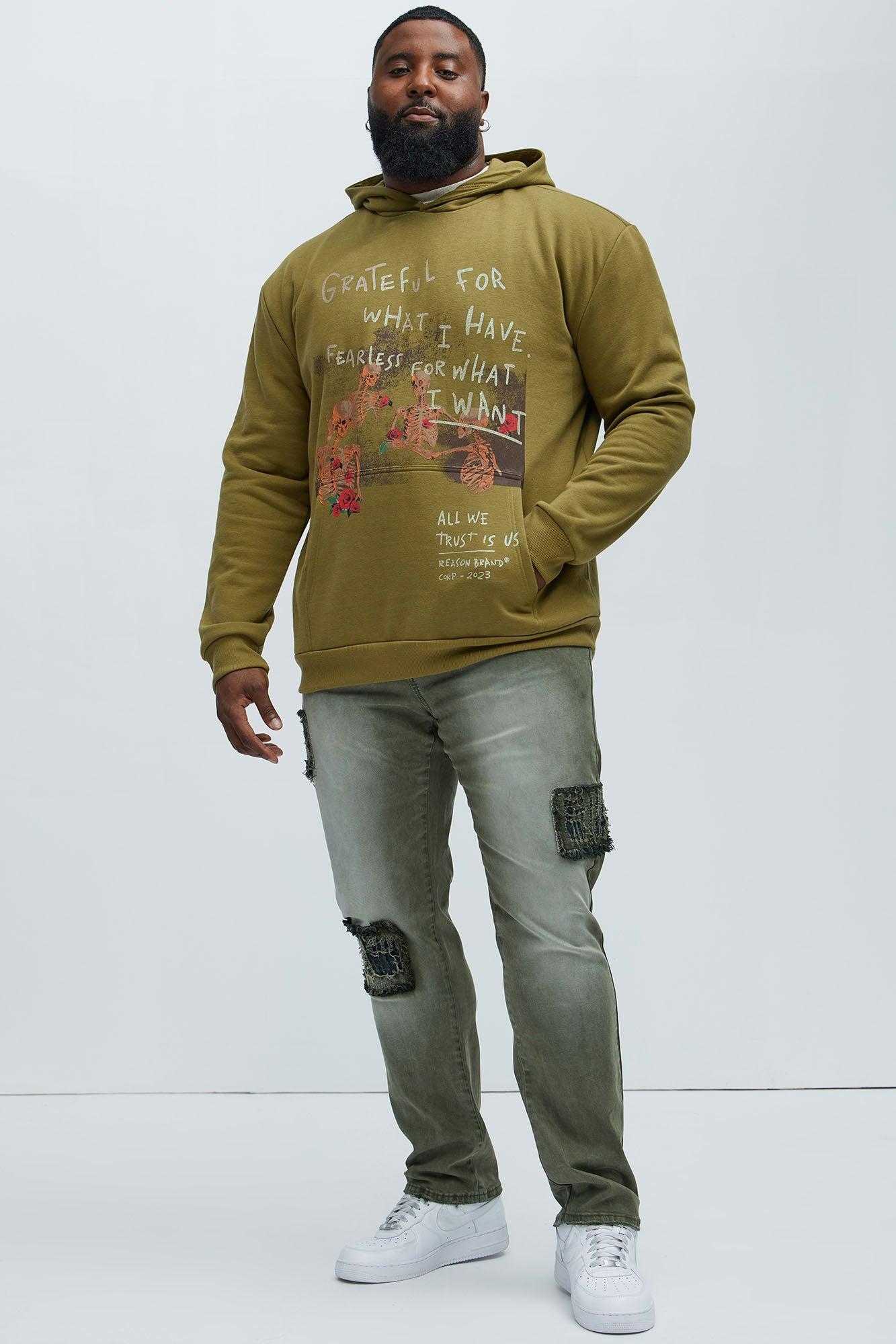 Grateful For Everything Hoodie - Green Product Image