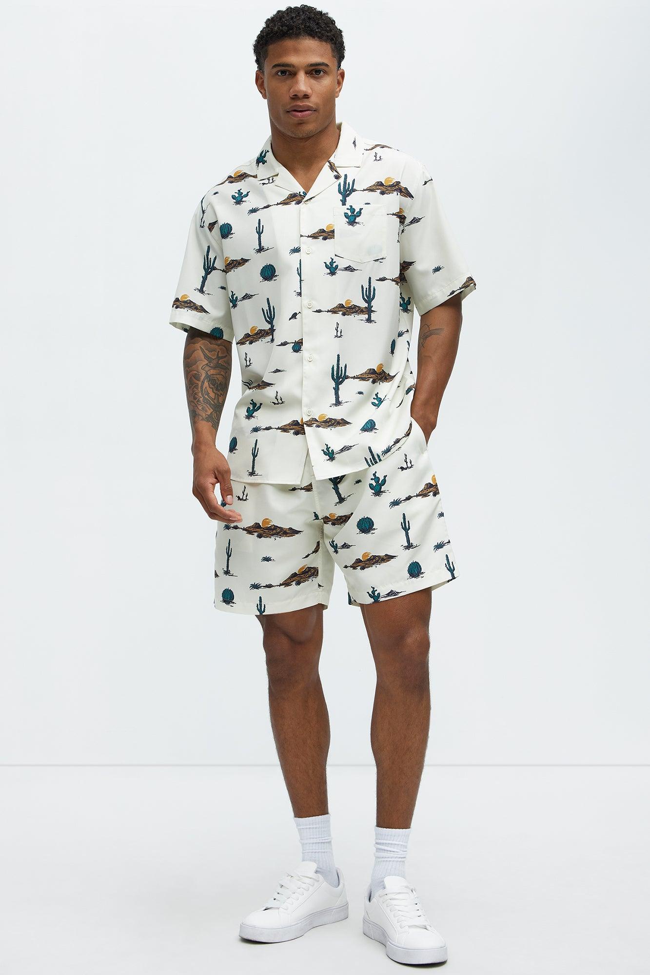 Desert Relaxed Short - White/combo Product Image