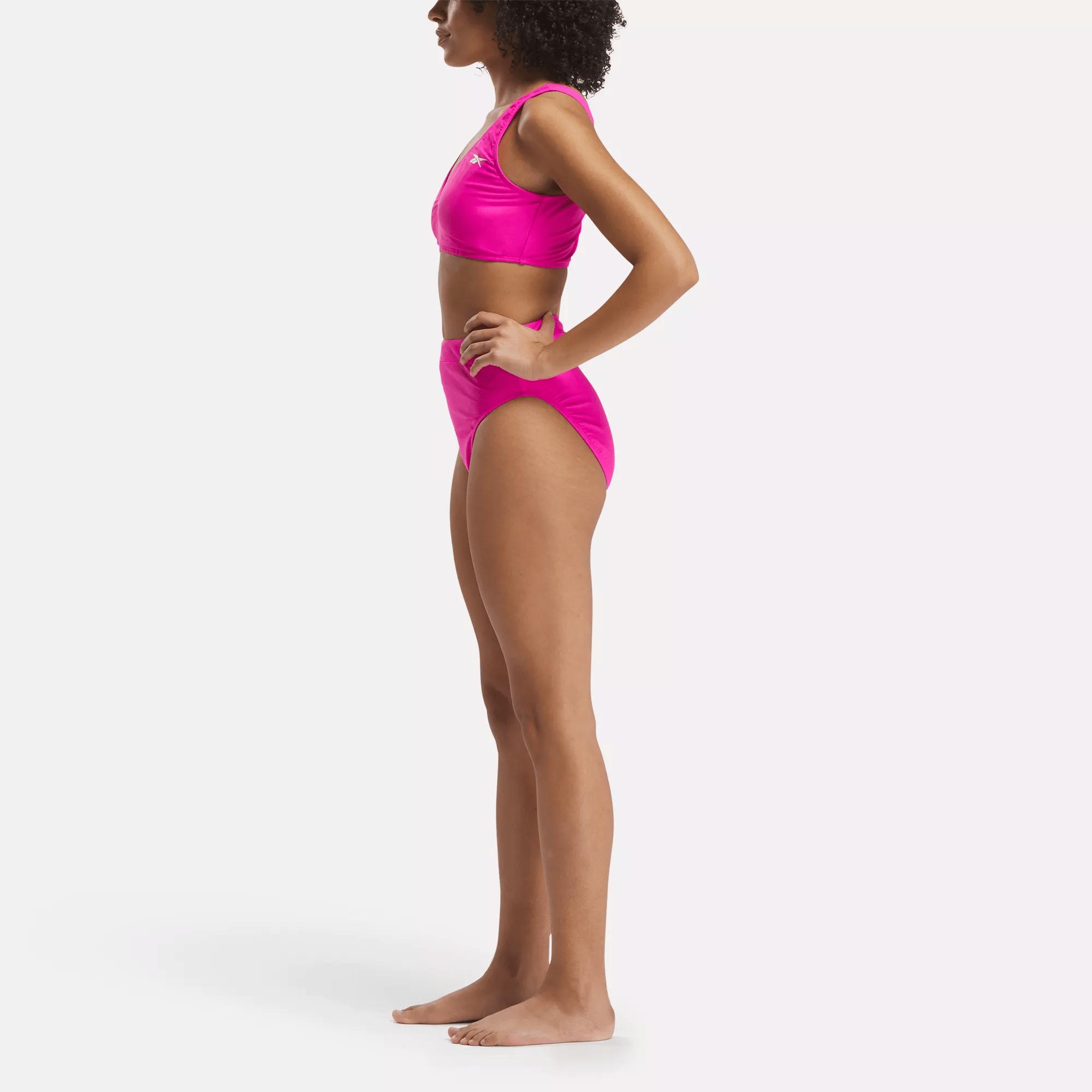 Women's High-Waisted Bikini Bottom Female Product Image