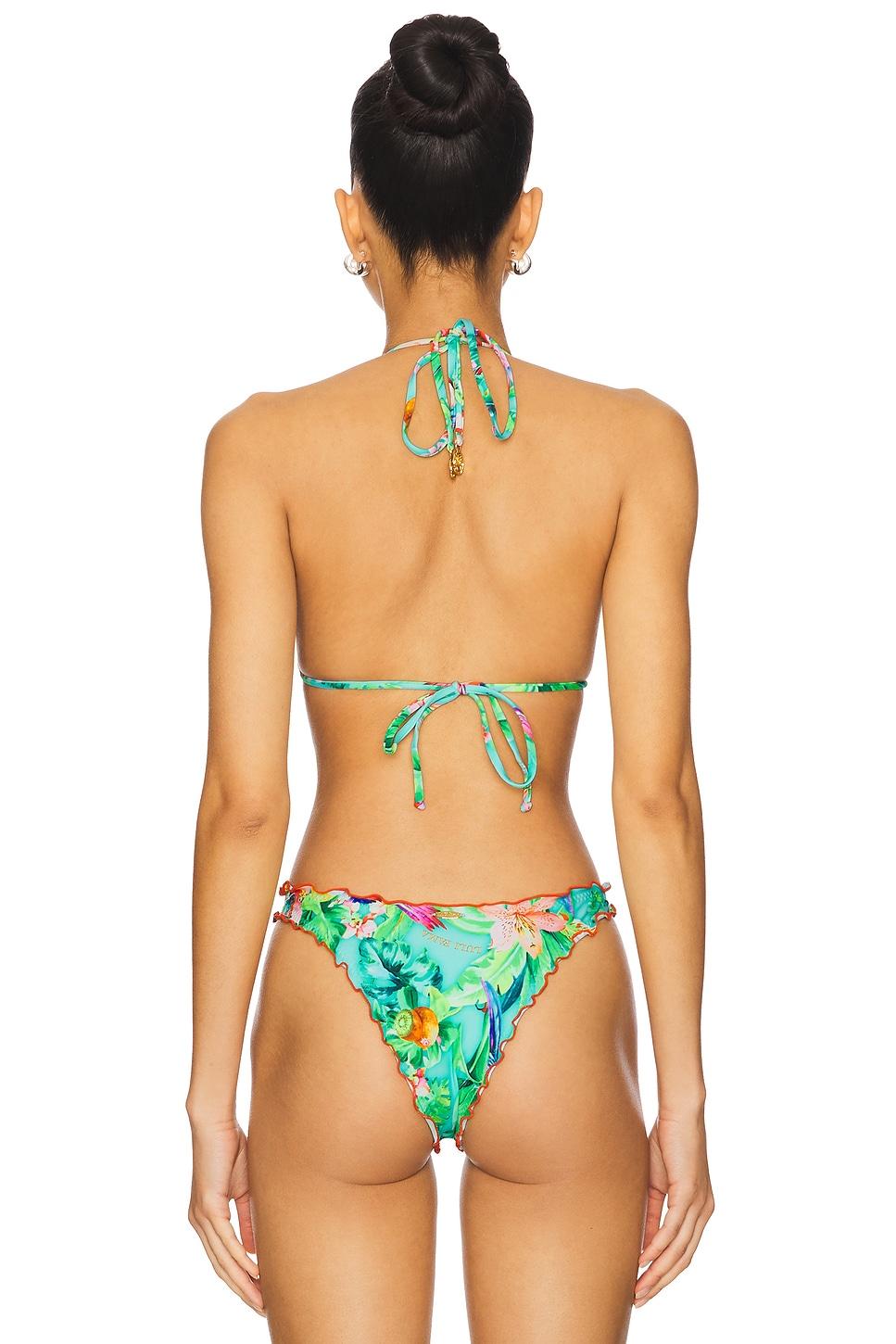 Caribbean Fantasy Triangle Bikini Top Luli Fama Product Image