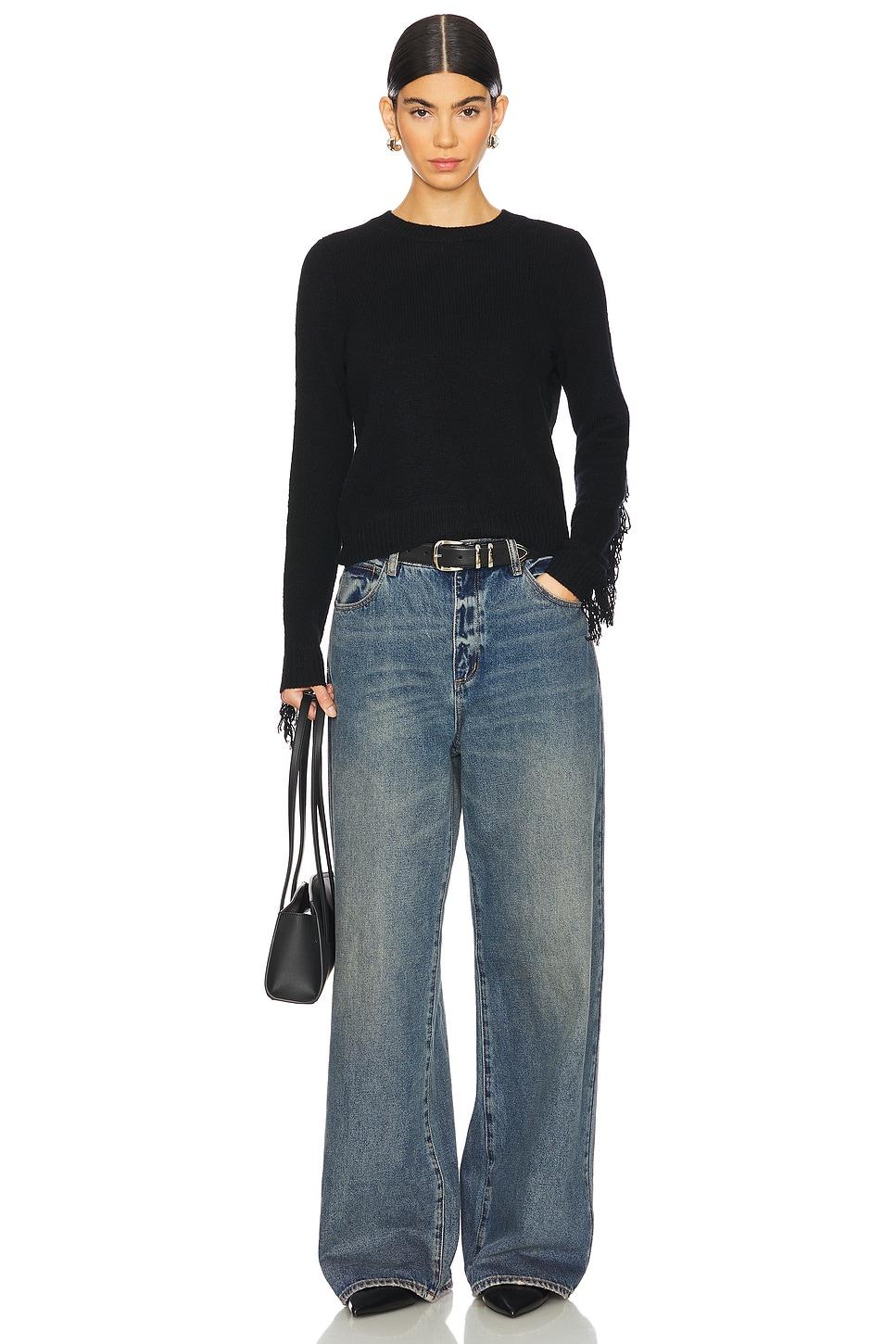 Fringed Crew Autumn Cashmere Product Image