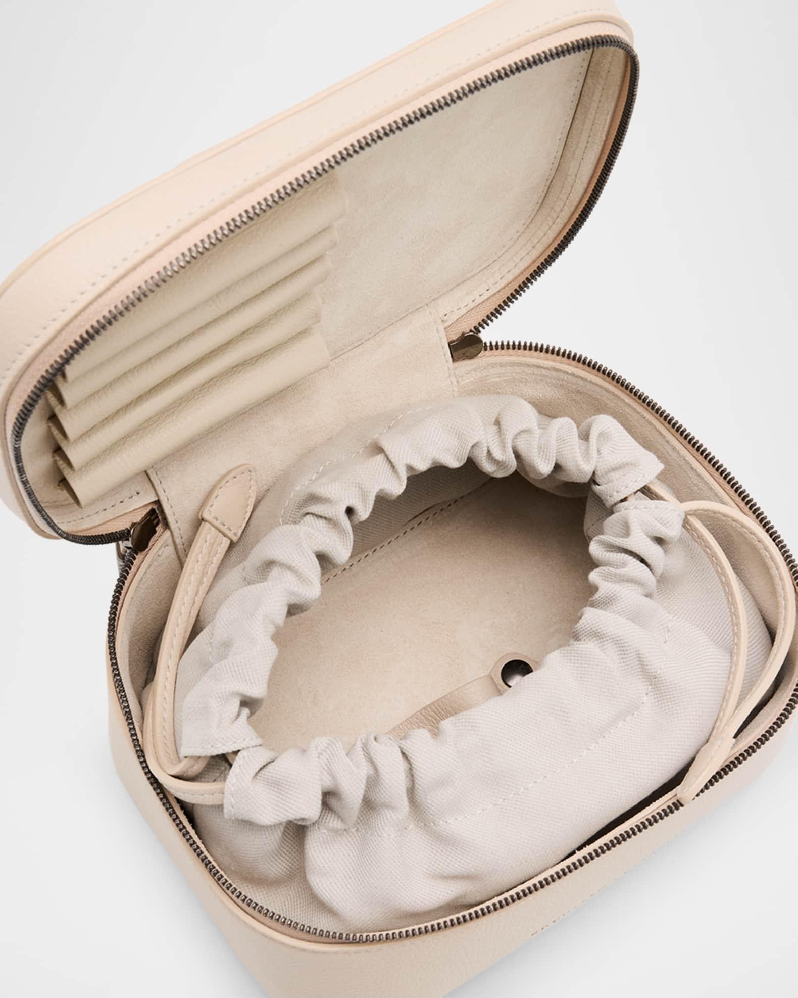 Small Grain Leather Vanity Case Product Image