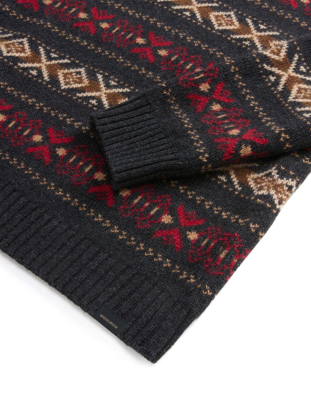 Fair Isle knitted sweater Product Image